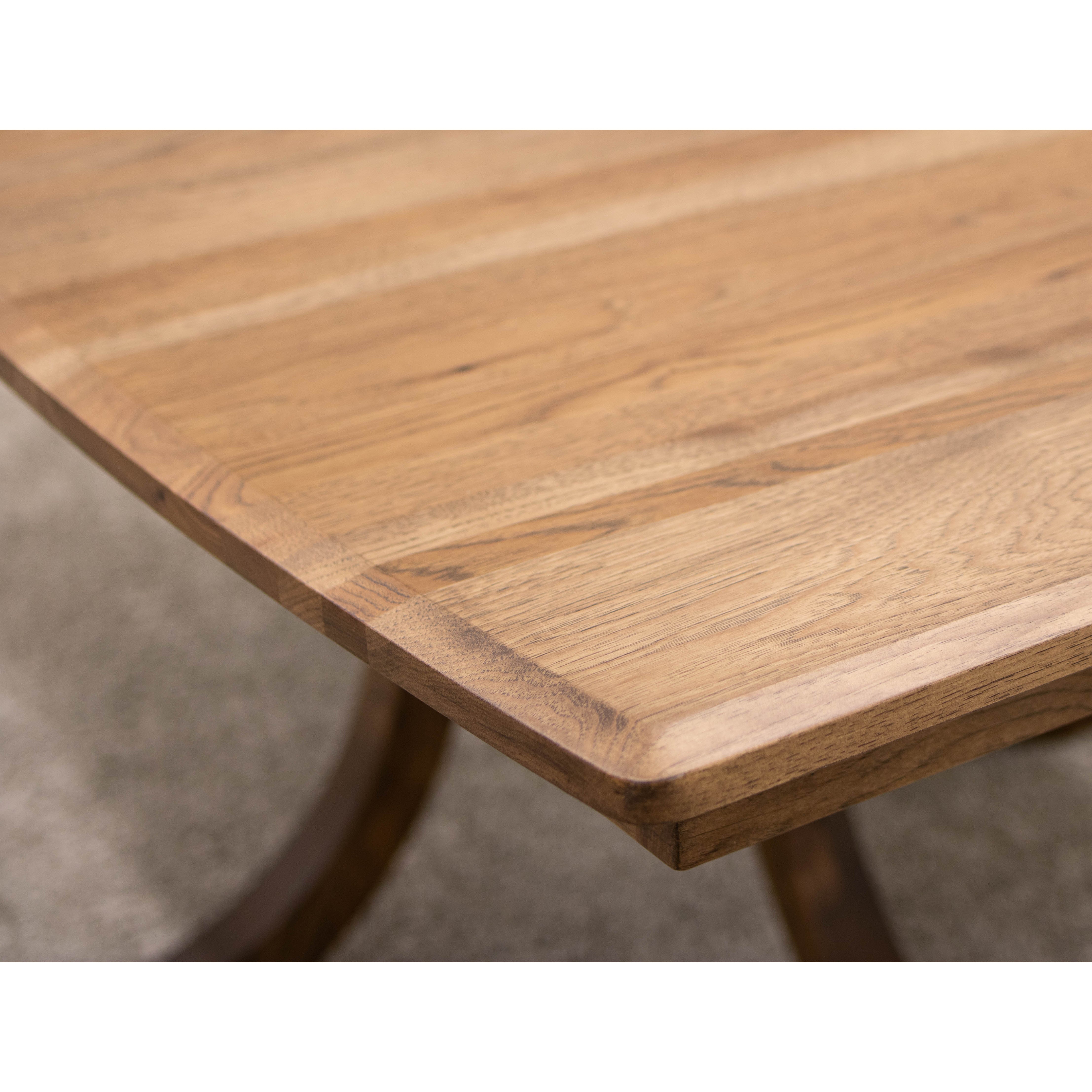 Carlisle Amish Hickory Extendable Dining Table Set for 4-6