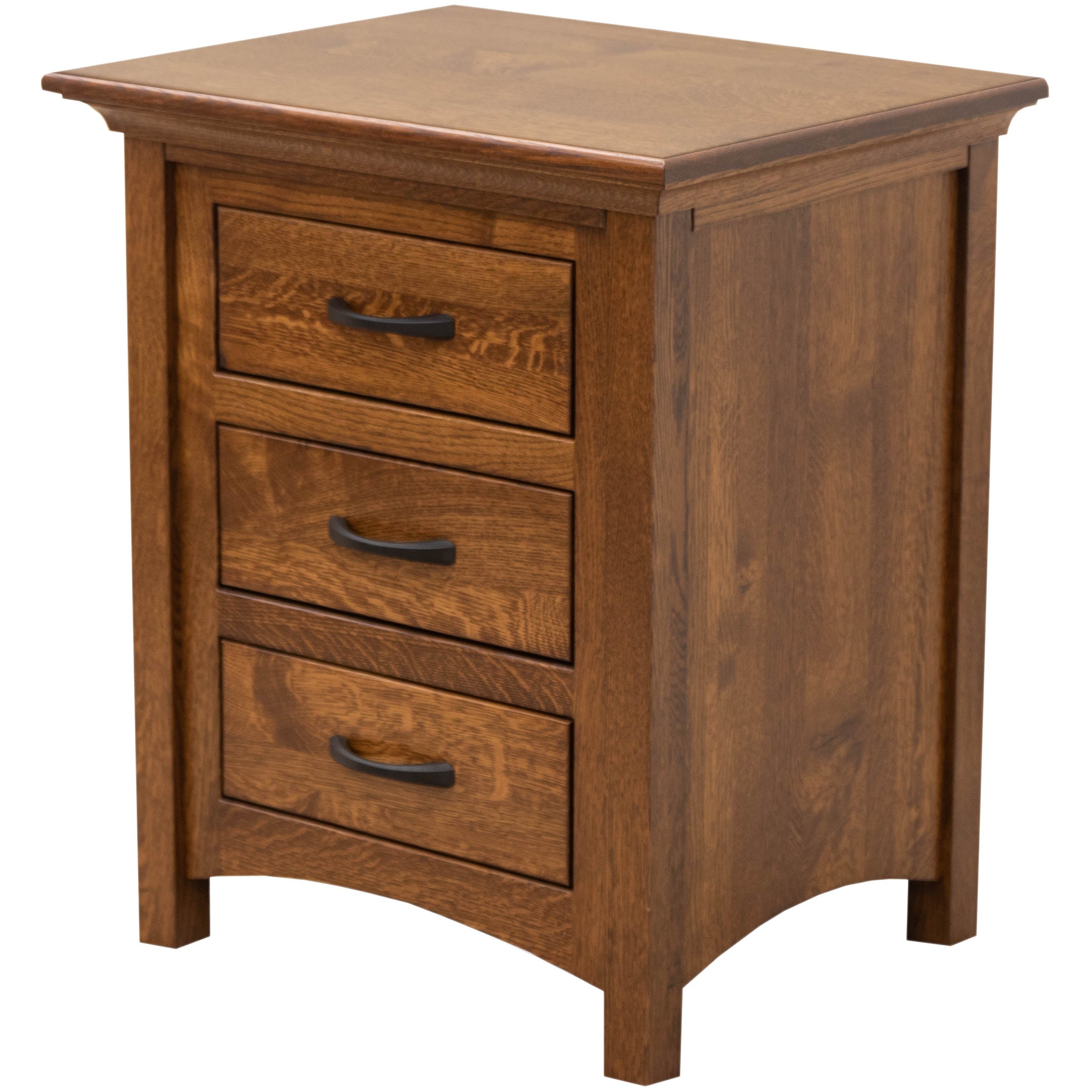 DCF Mission 3-Drawer Nightstand