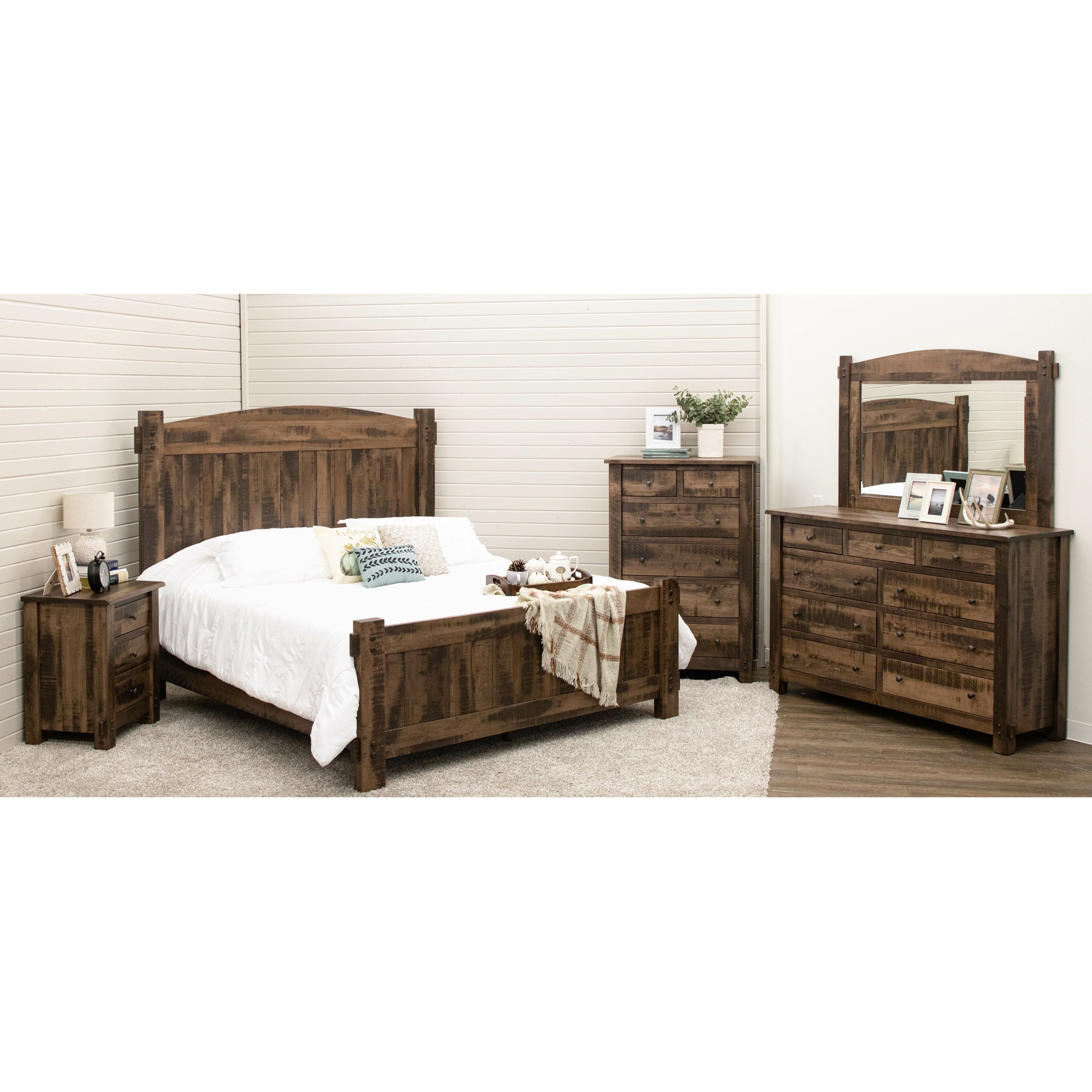 DCF Roughsawn 9-Drawer Tall Dresser