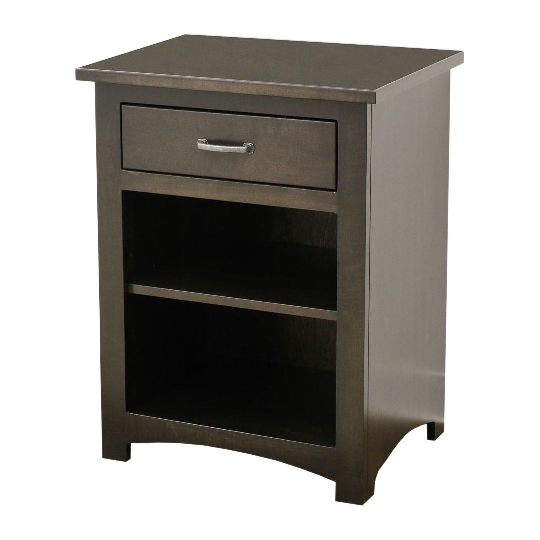 Weston 1-Drawer, Open Nightstand