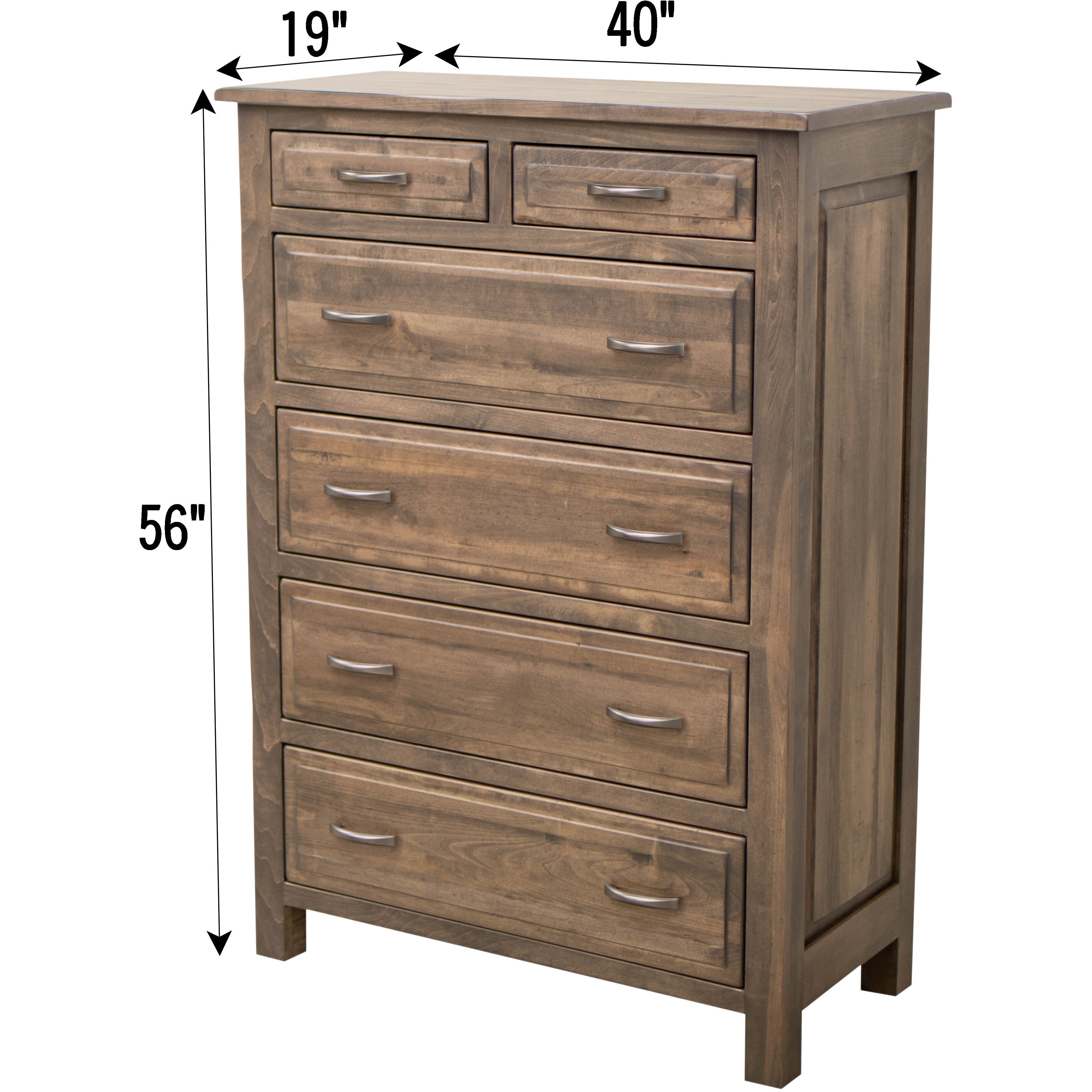 Savannah Rustic 6-Drawer Chest