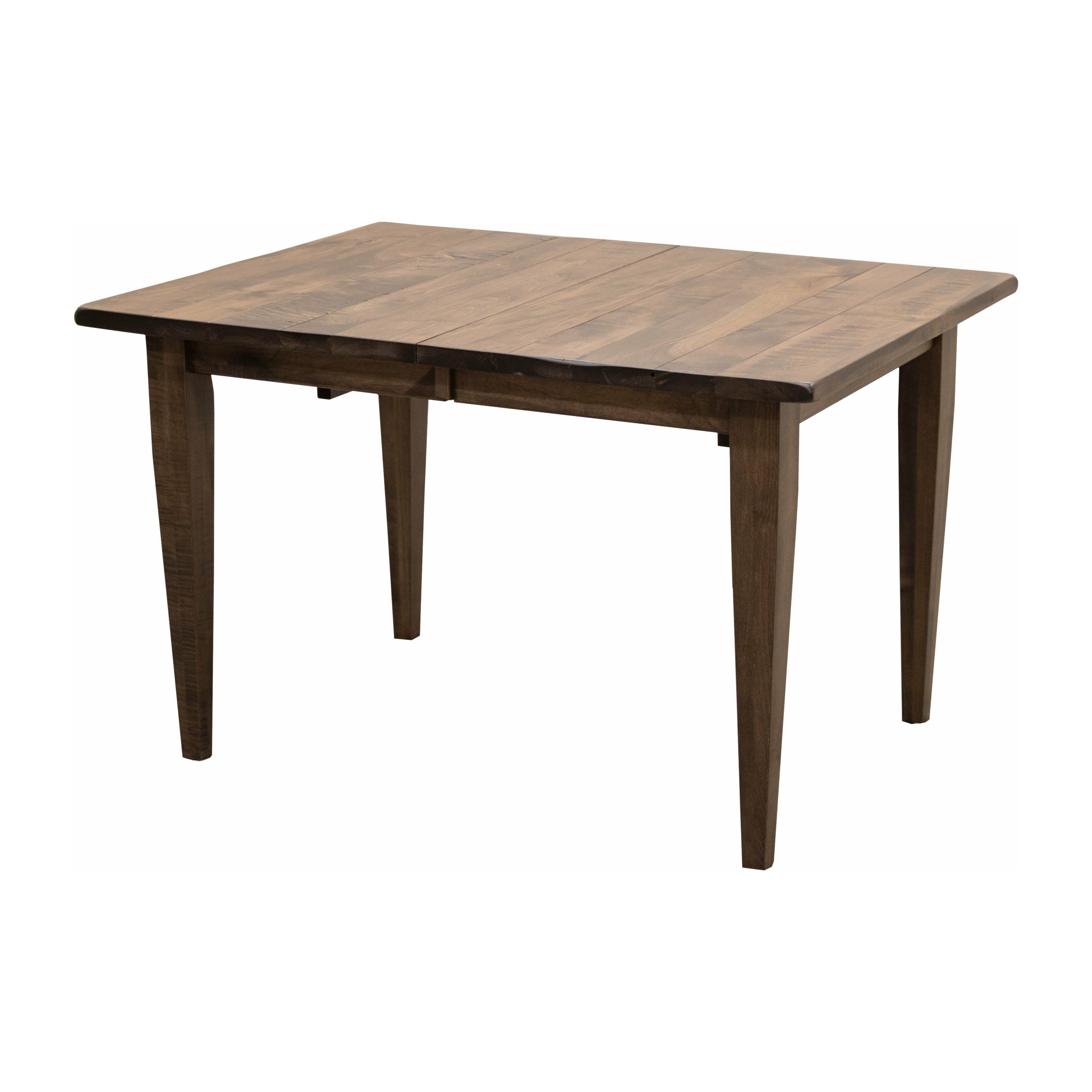 Lakeland Shaker Small Modern Extending Maple Wood Kitchen Table | CO