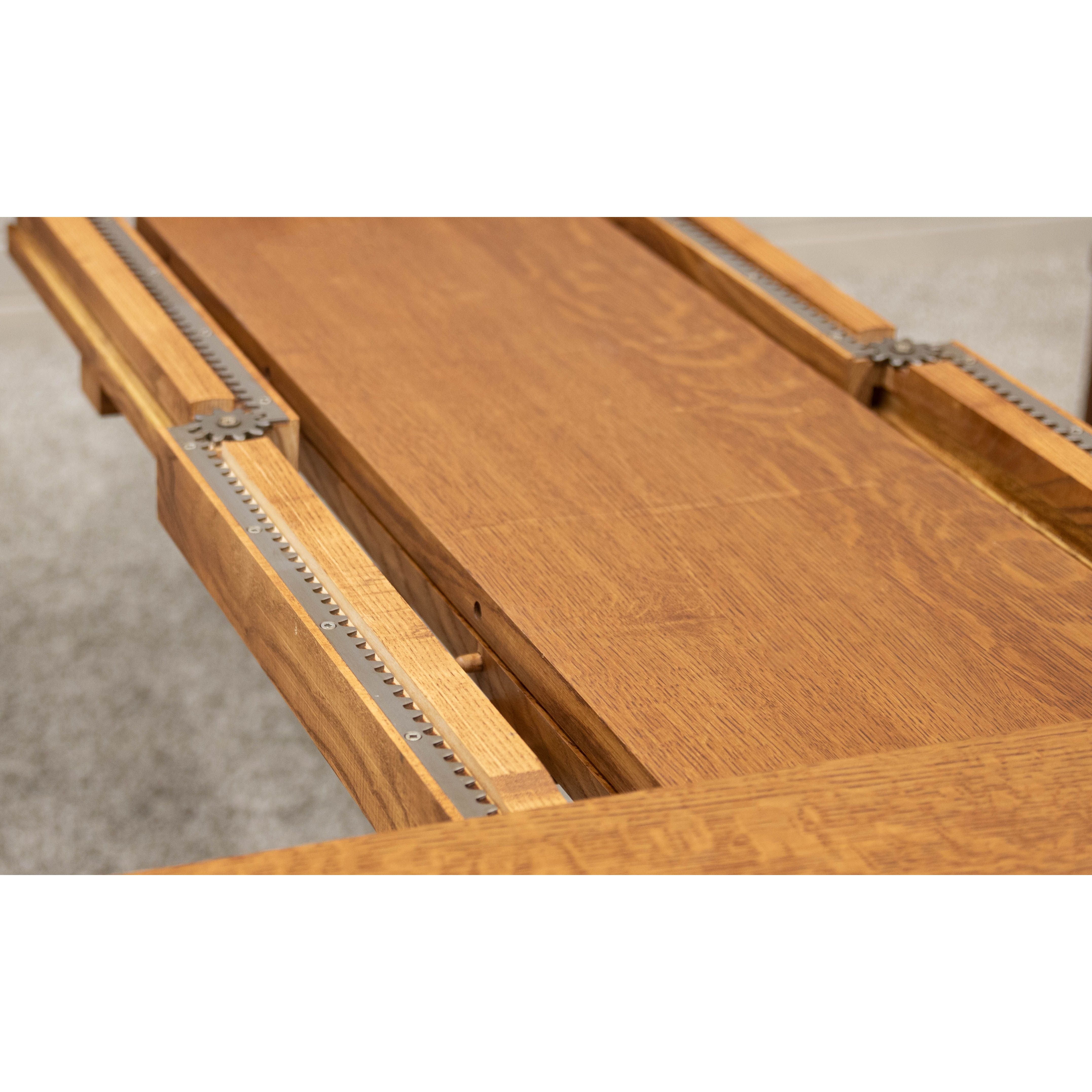 Lakeland Shaker Quarter Sawn White Oak Wood Small Rectangle Kitchen Table | MC