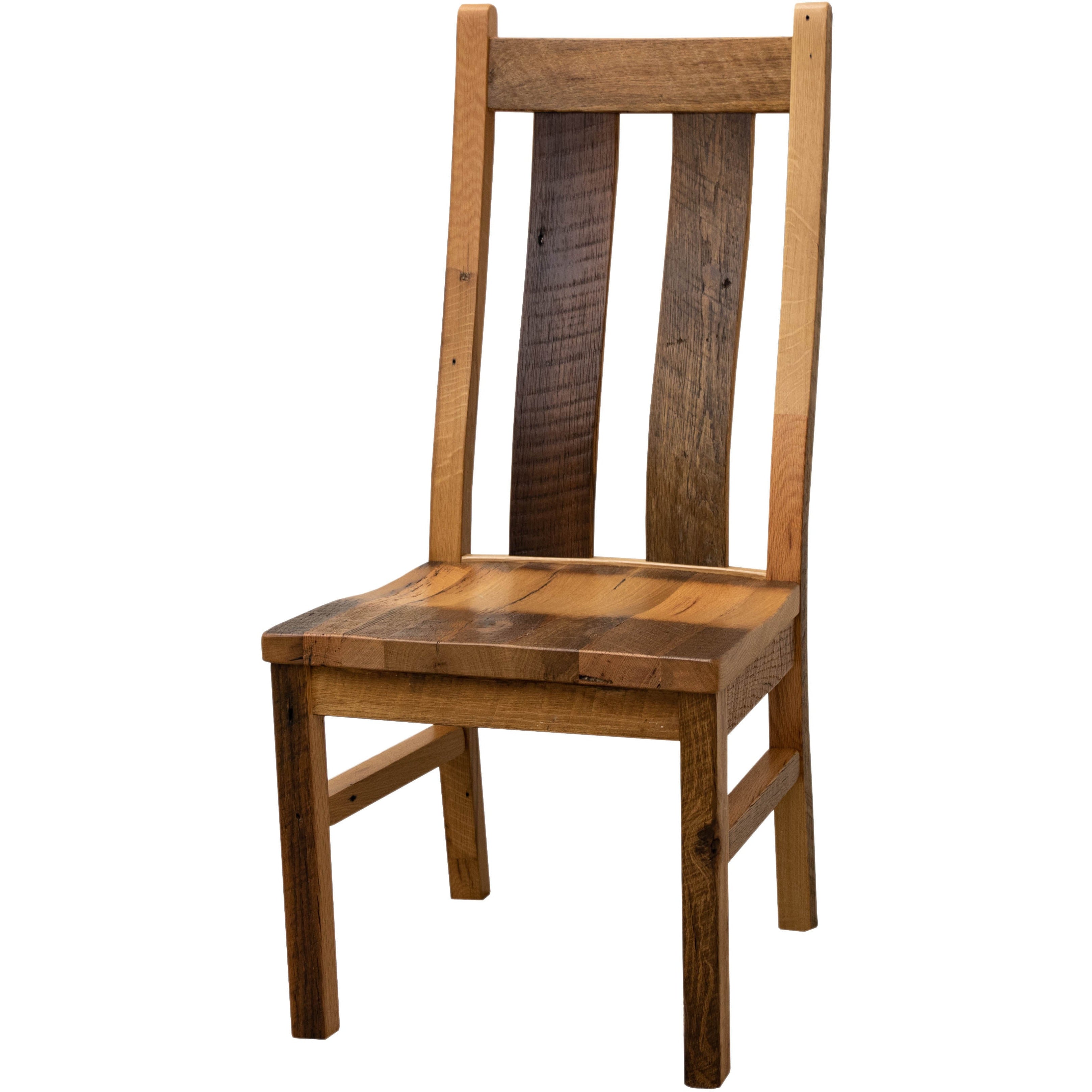 Carson Reclaimed Wood Side Dining Chair | NAT