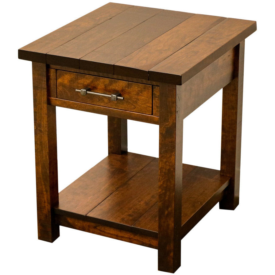 Arcadia Large Square Open End Table