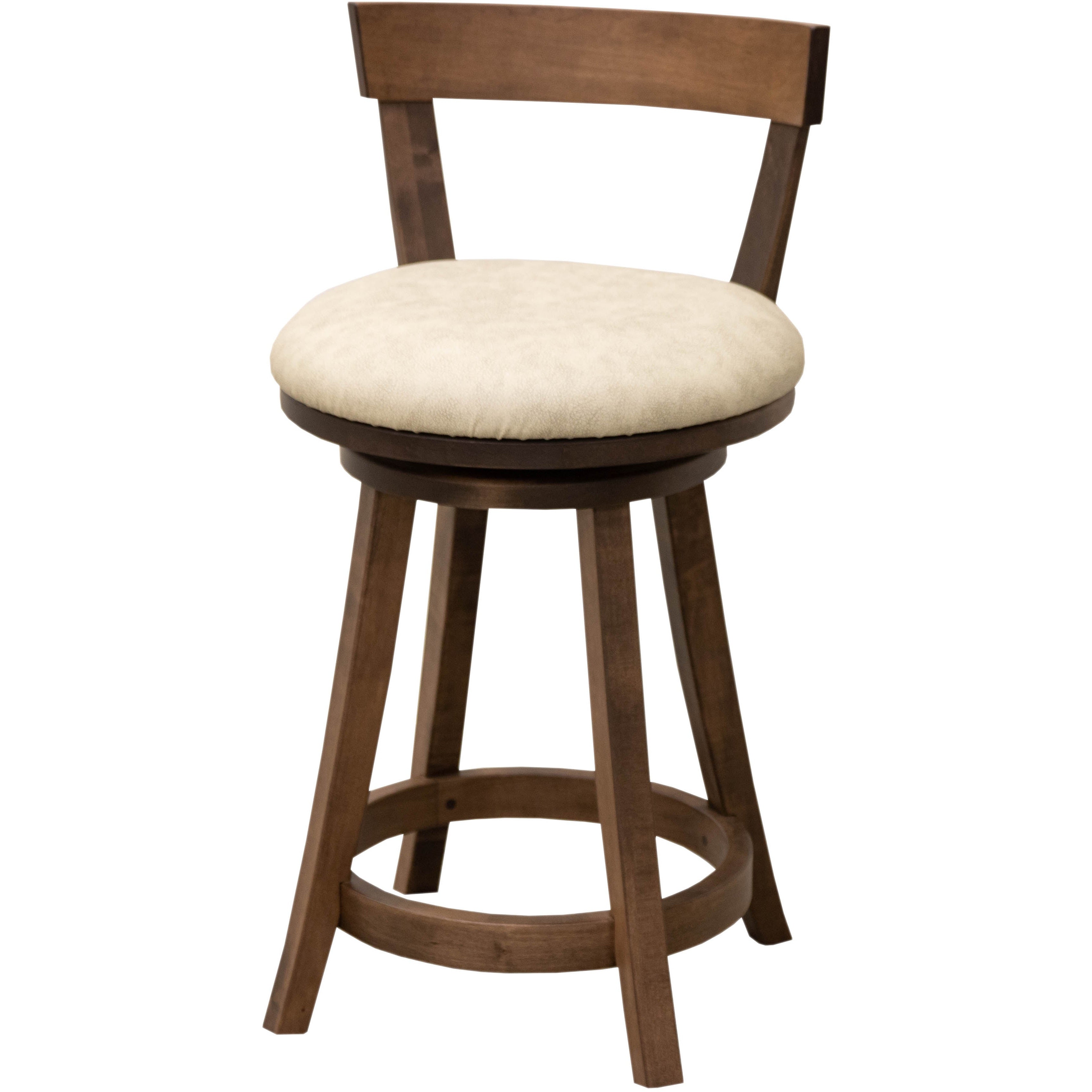 24" Turnstone Swivel Bar Chair with Fabric Seat