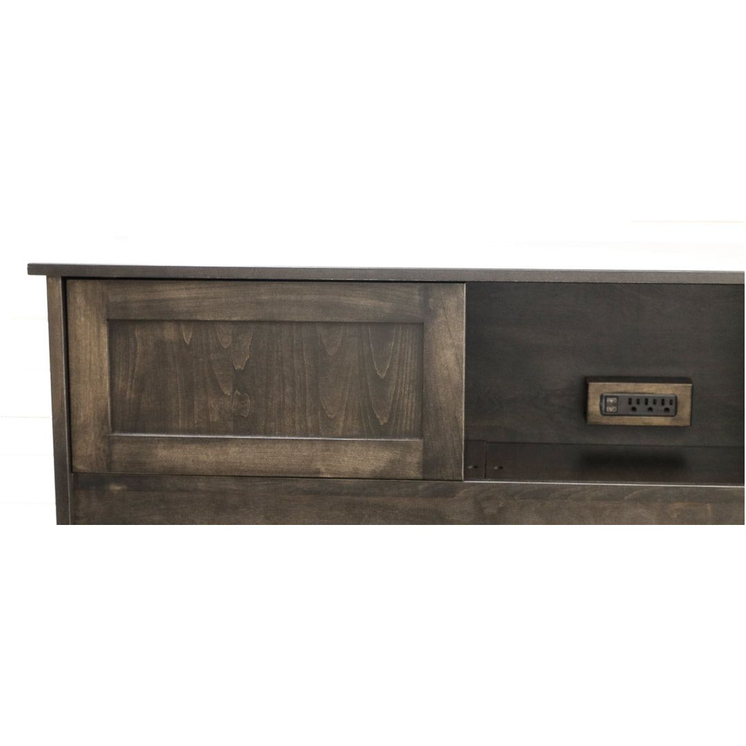 Weston Maple Wood Storage Headboard & Platform Drawer Bed | DK