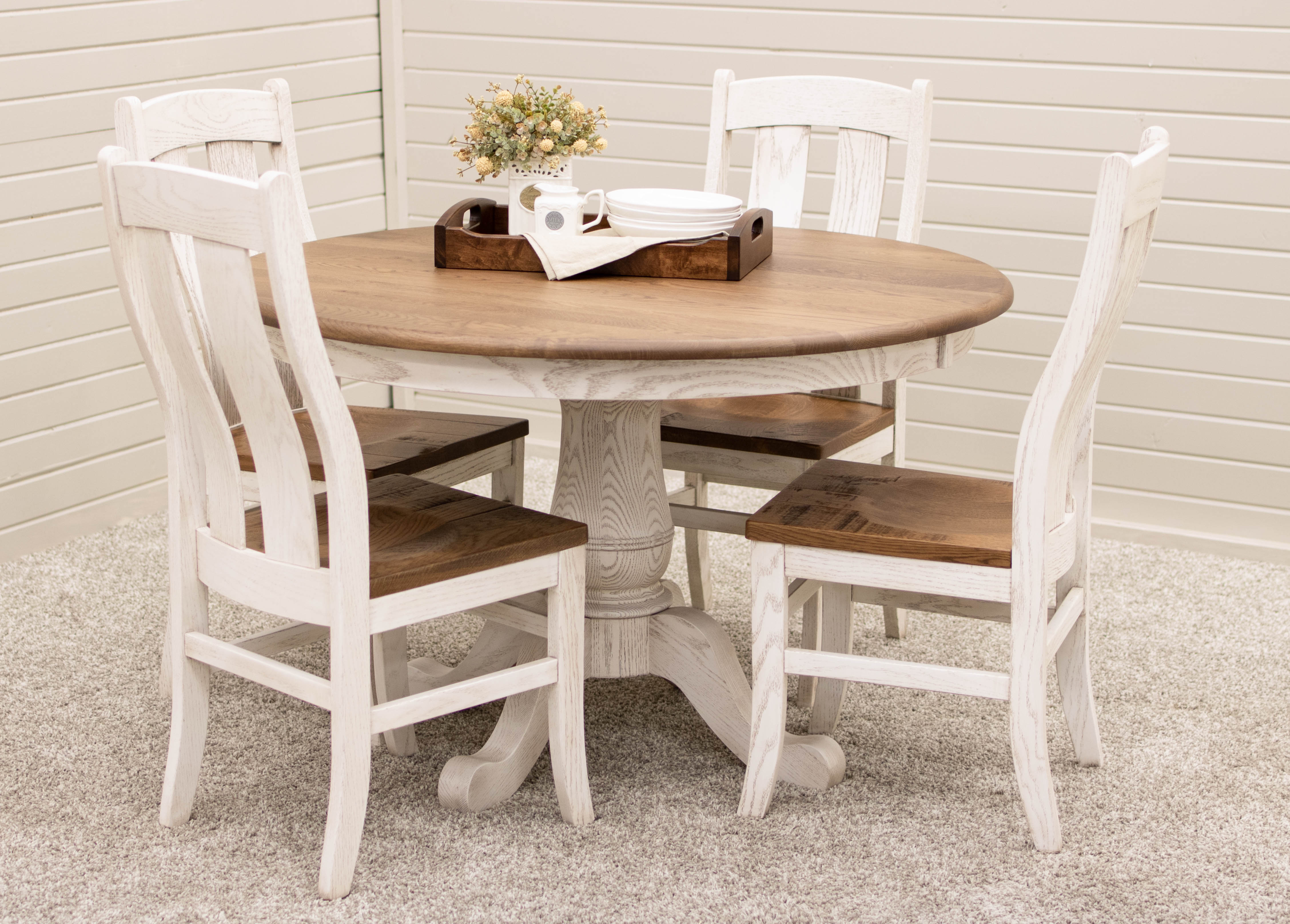 Ellington Small Round Dining Table for 4
