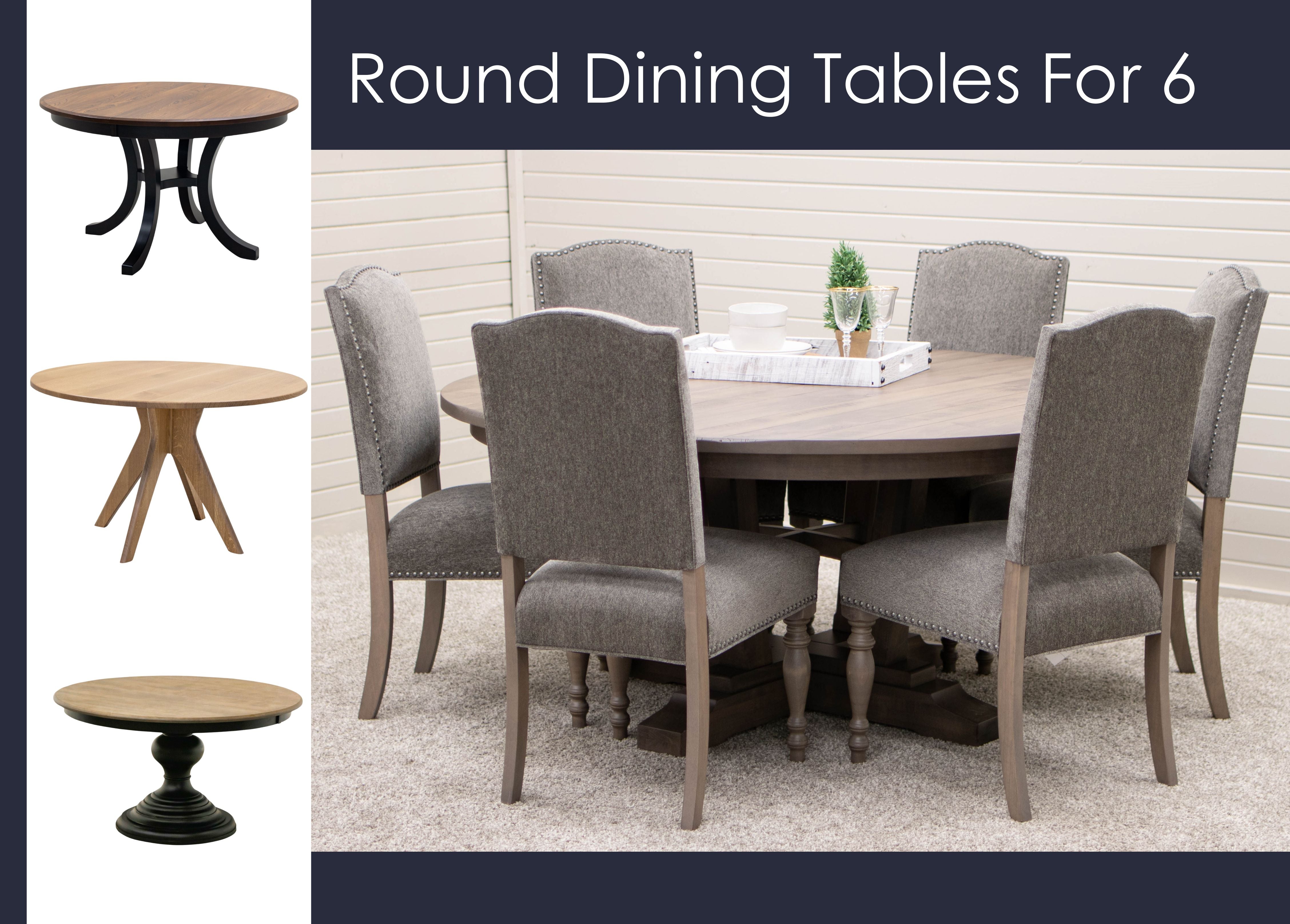 Best Round Dining Table For 6 | Dutch Craft Furniture
