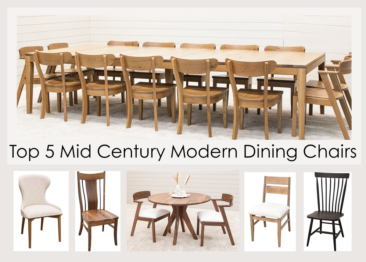Compare the Top 5 Mid Century Modern Dining Chairs of 2026