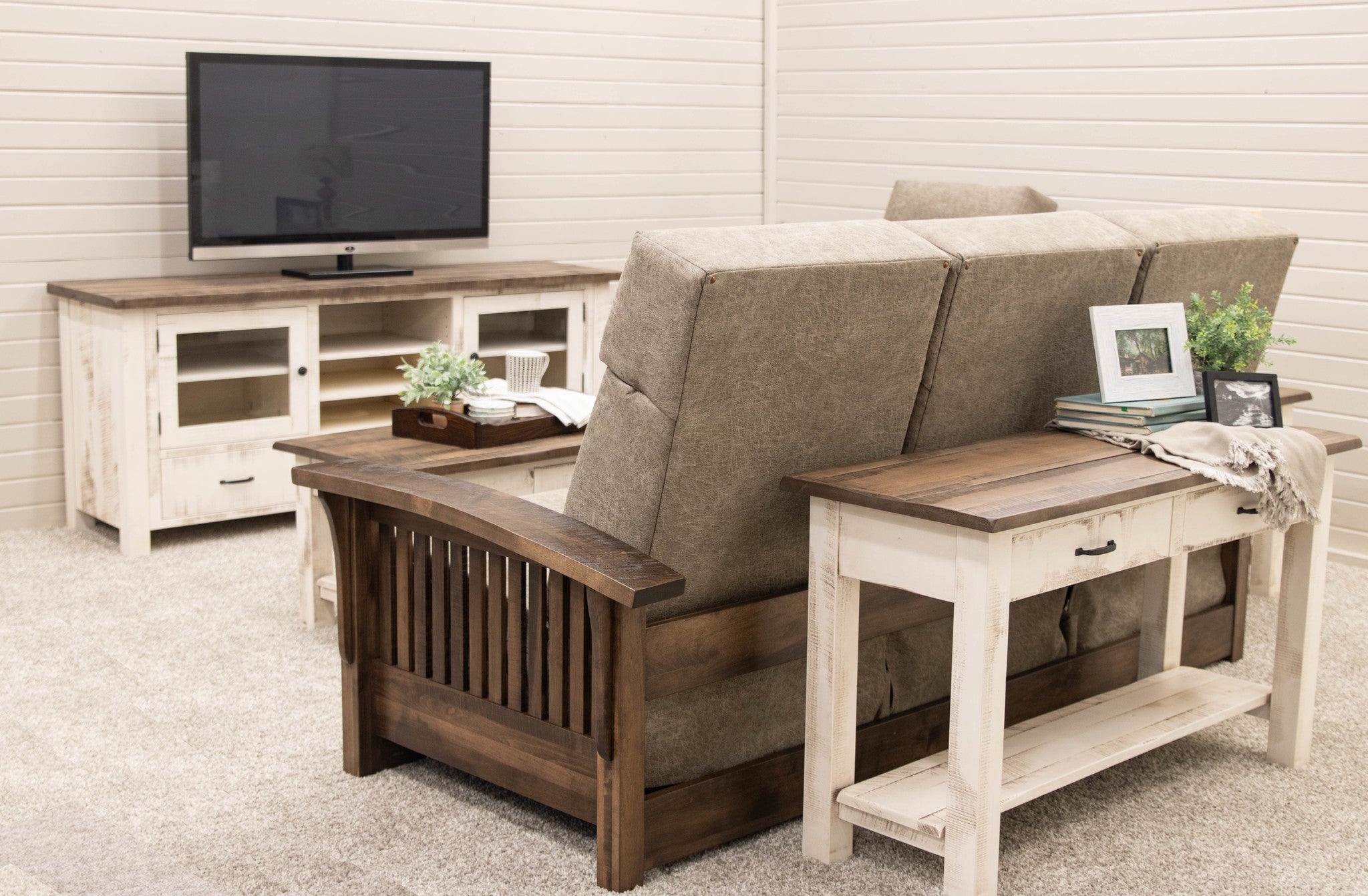 Milltown Rustic Living Room Collection