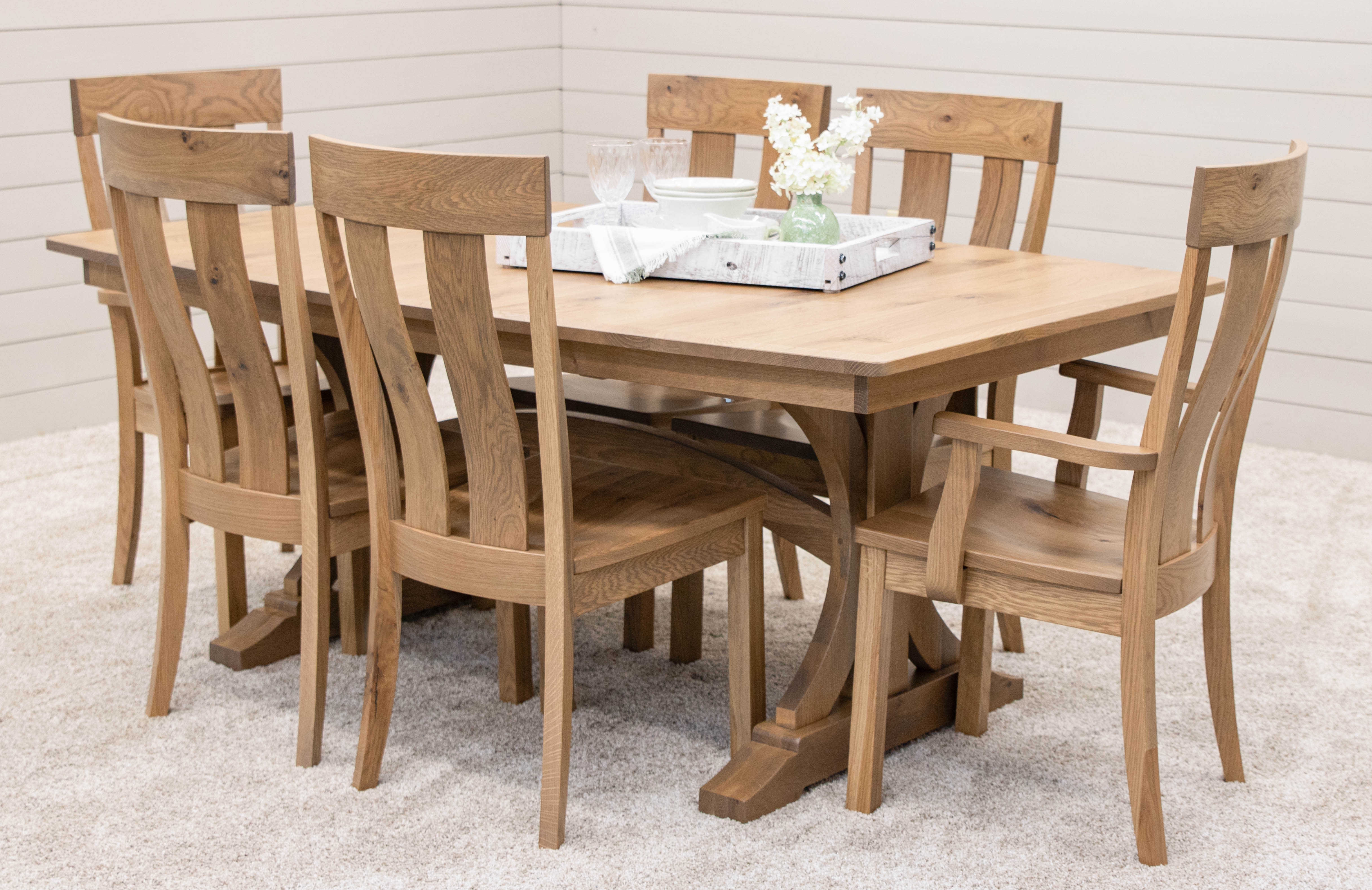 Napoleon Trestle Dining Set