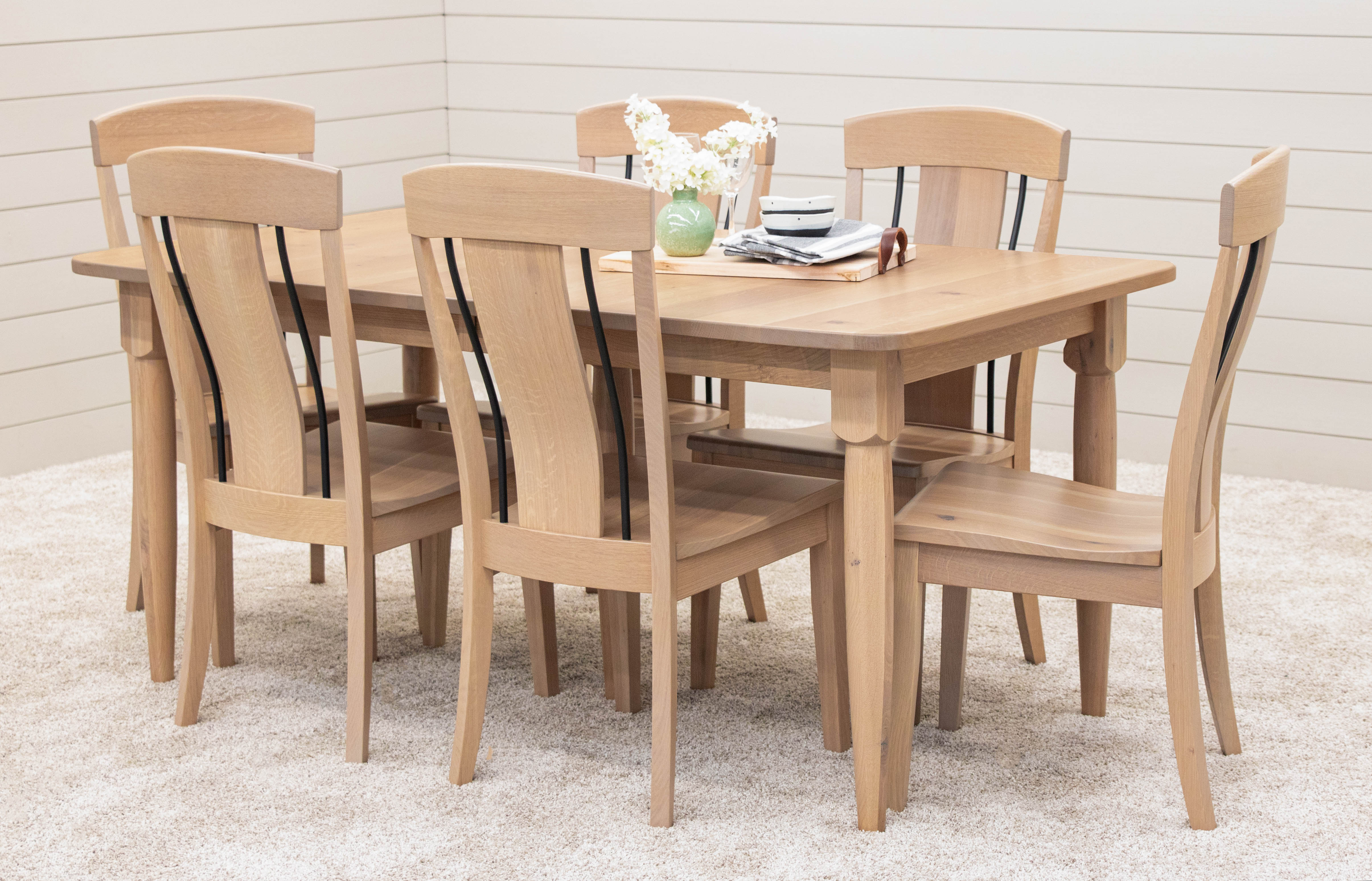 Cassidy Mid Century Dining Set