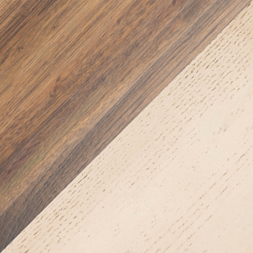 Tables - Oak/Coastal White & Rustic Hickory/Cocoa Light