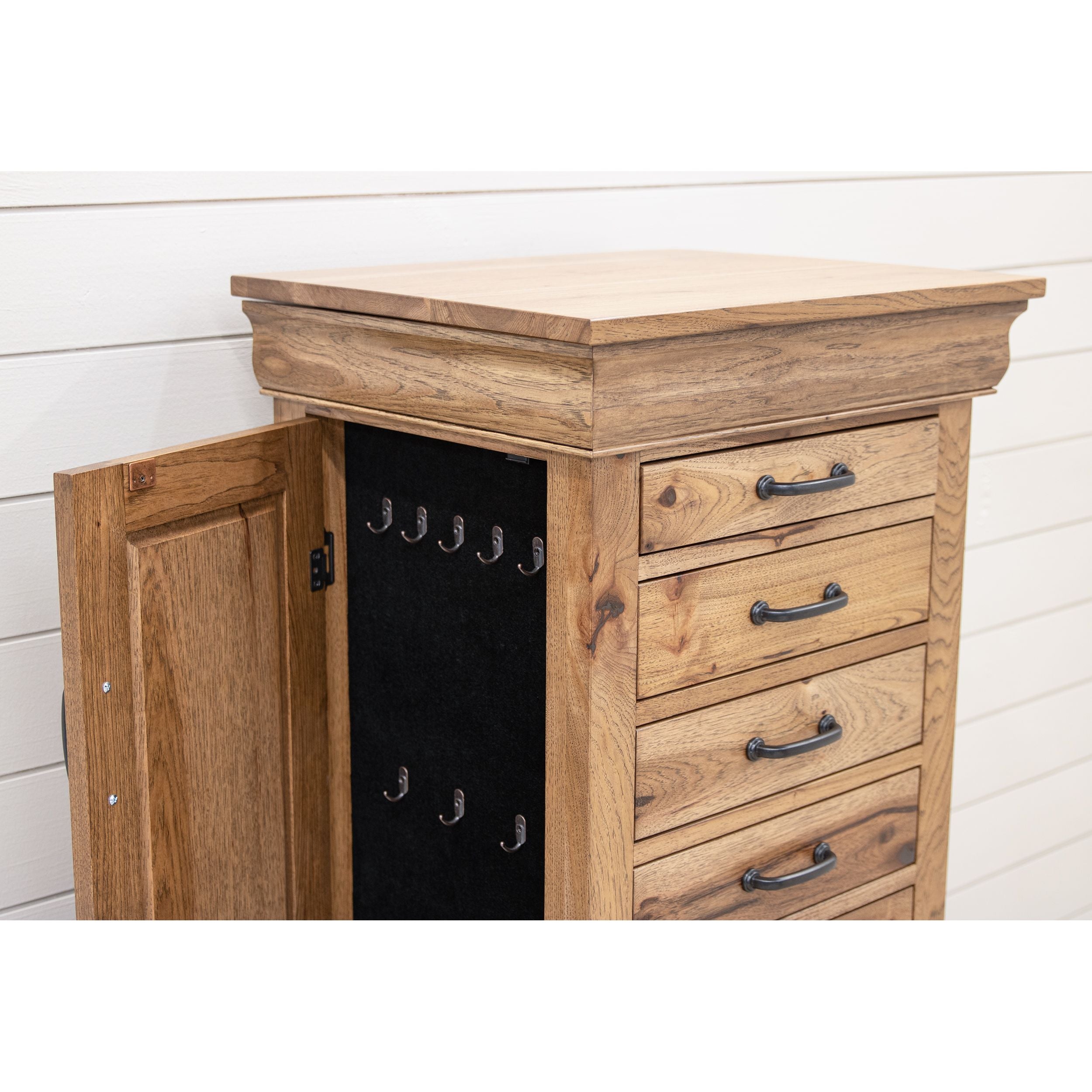 Louis Phillippe Jewelry Armoire