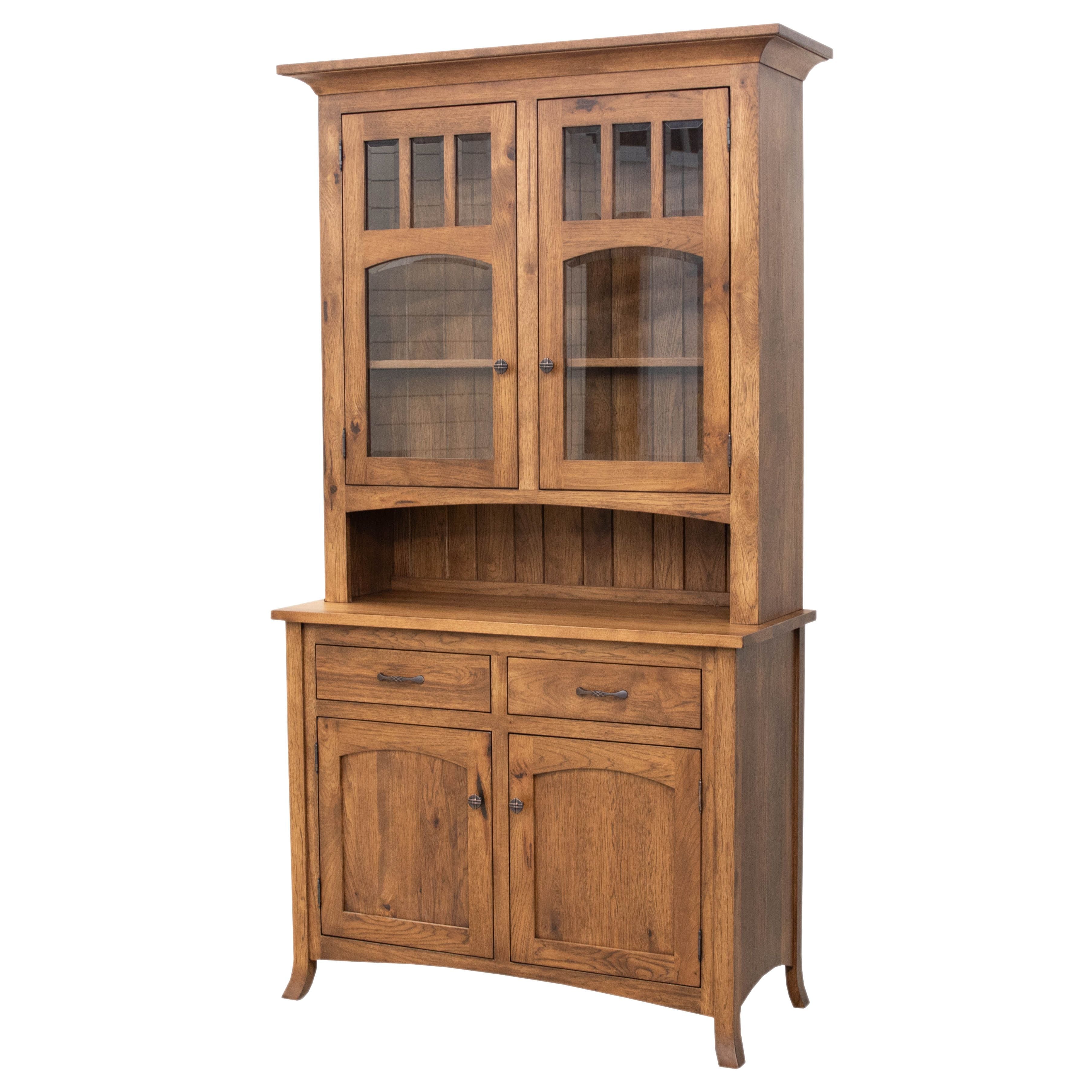 Biltmore Hickory Wood Hutch - 2-Door | HC