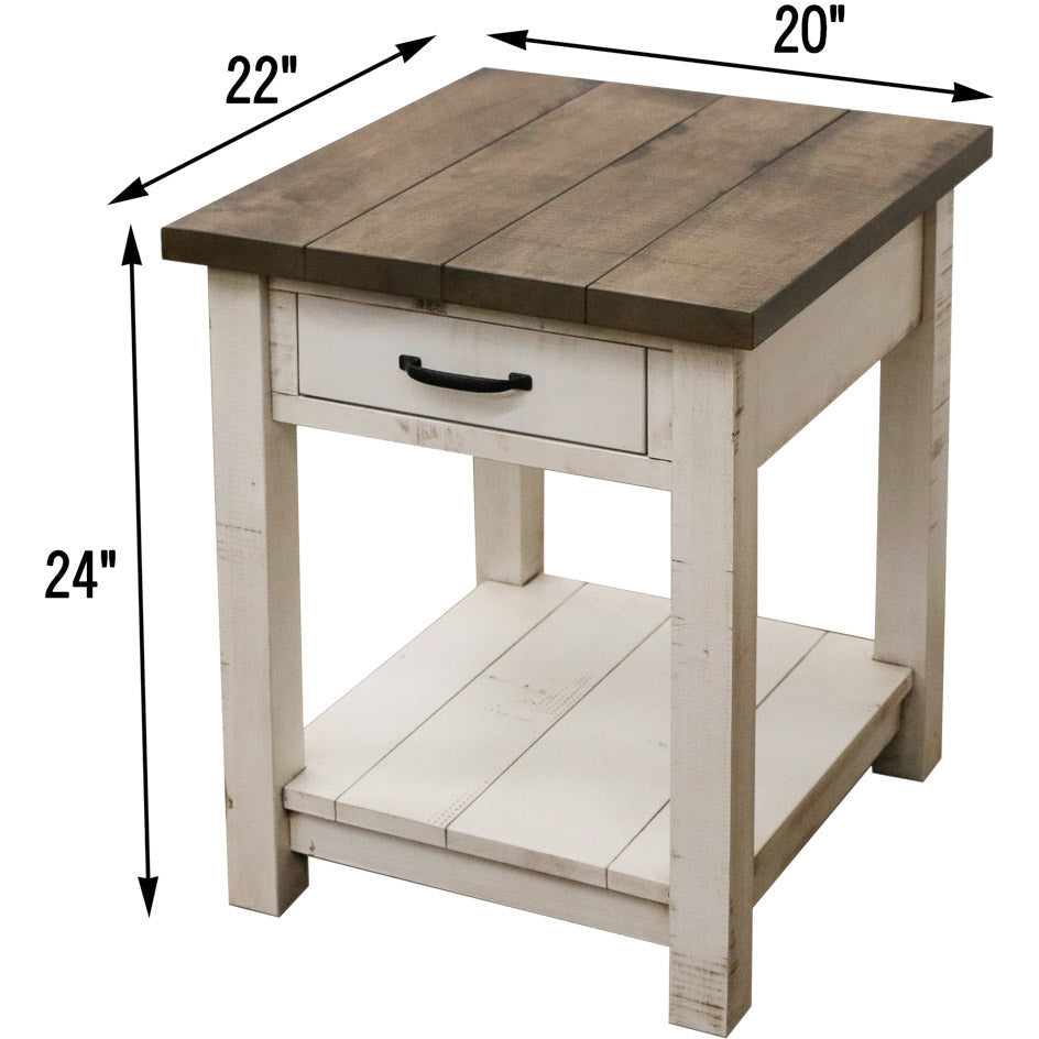 Montgomery Large Square Open End Table - 20% OVERSTOCK DISCOUNT