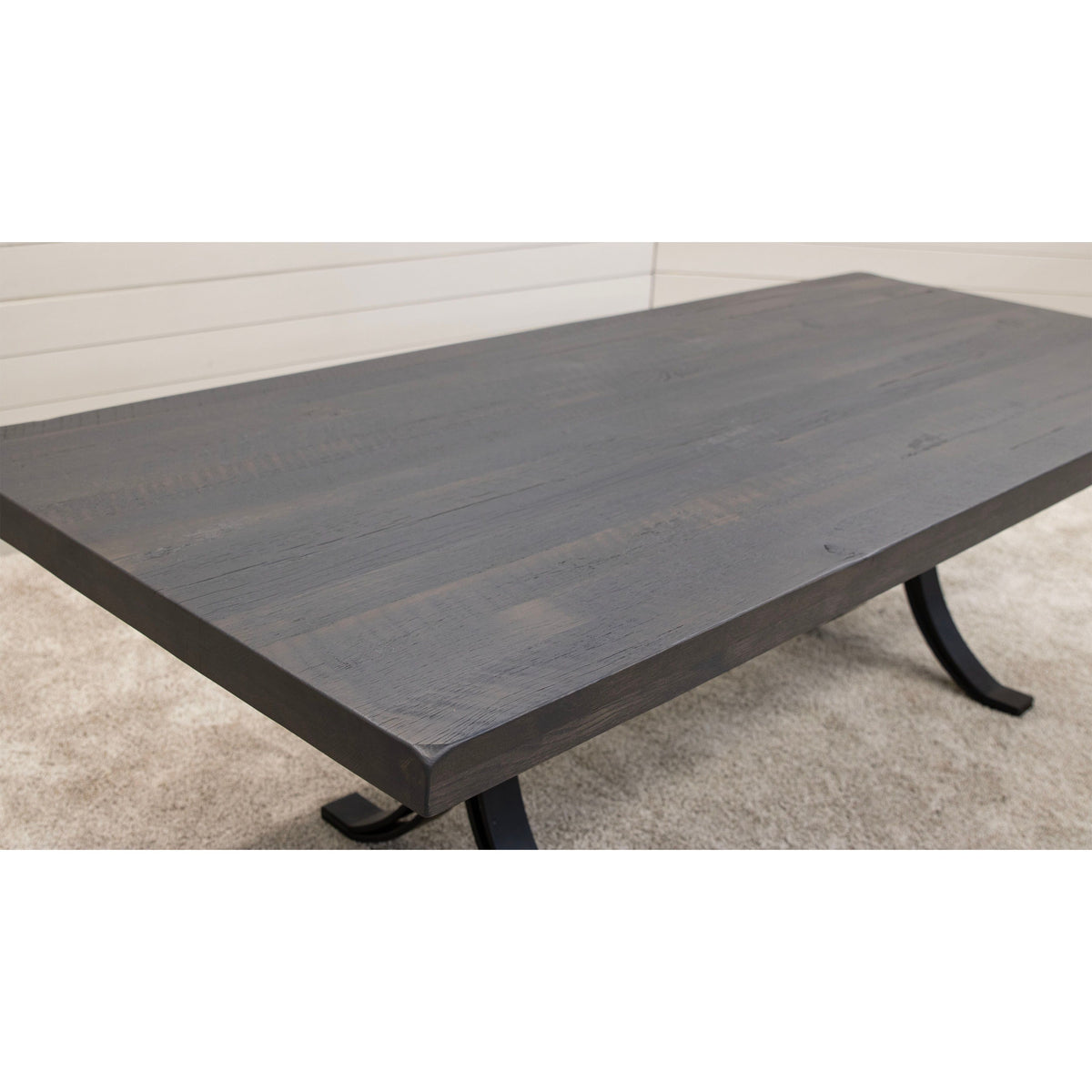 42x96 Dining Table with Metal Base