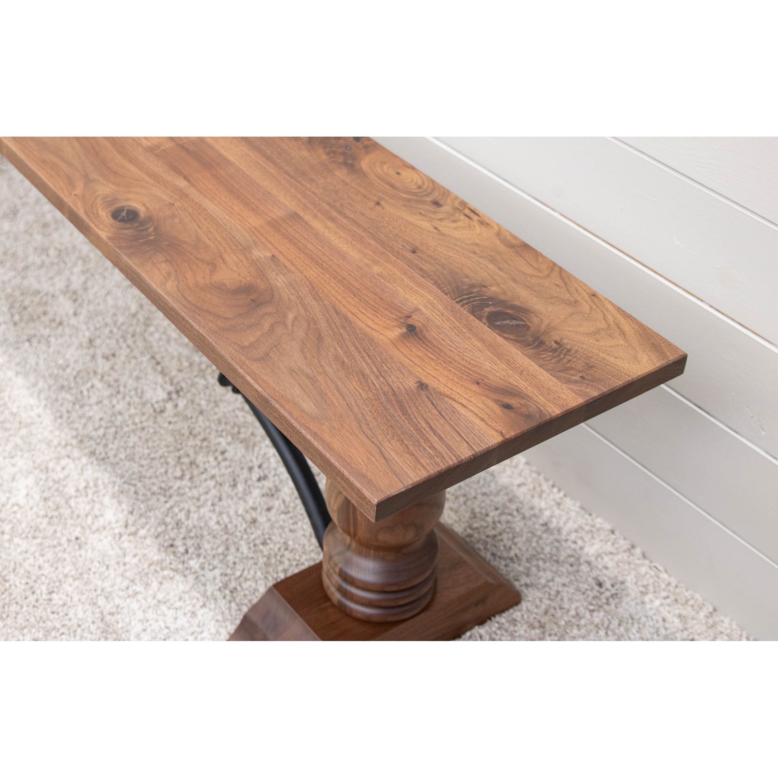 Alexandria Walnut Wood Dining Bench | NAT