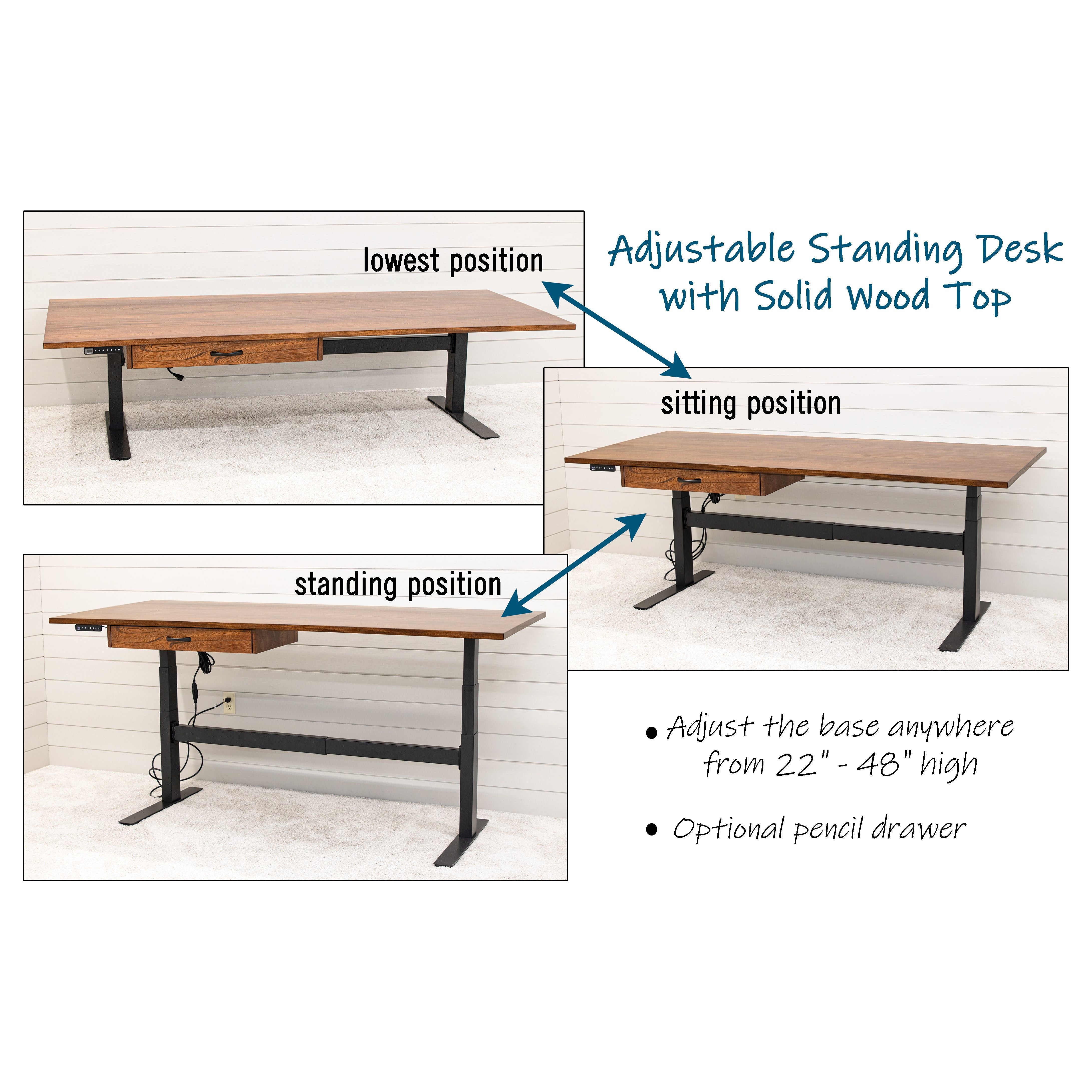 Weston Adjustable Standing Desk