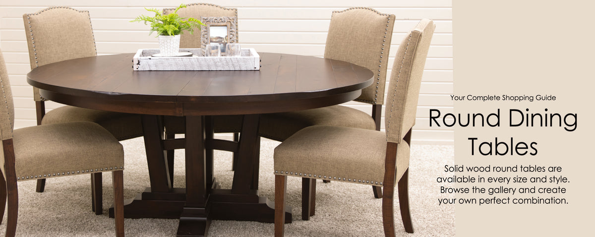 Round Table In Store Round Extendable Dining Tables