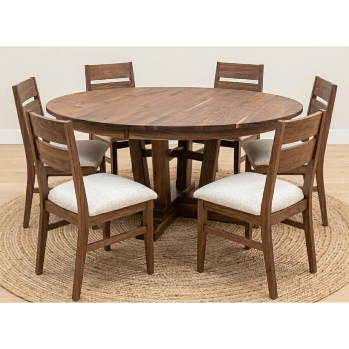 Solid Walnut Dining Set | Walnut Wood Dining Table Set