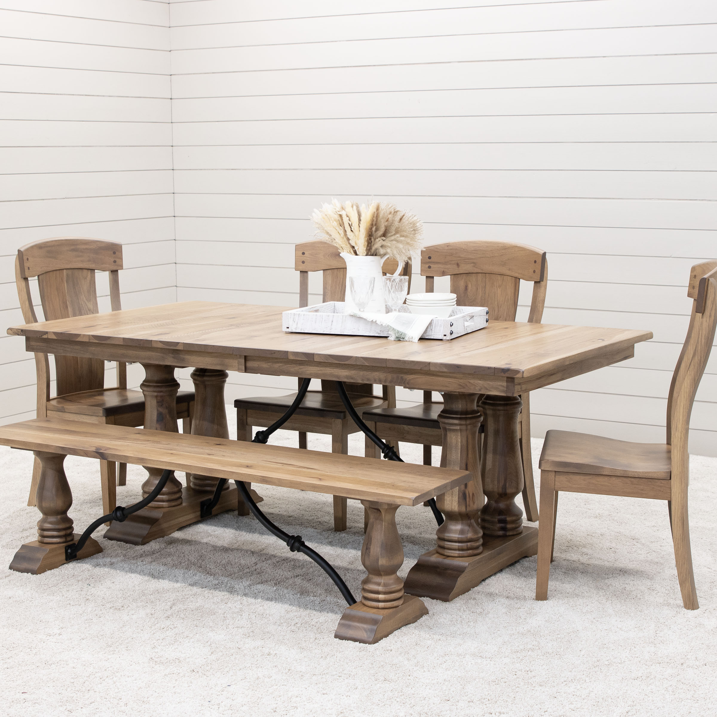 a depeche】coryre art dining table 1500