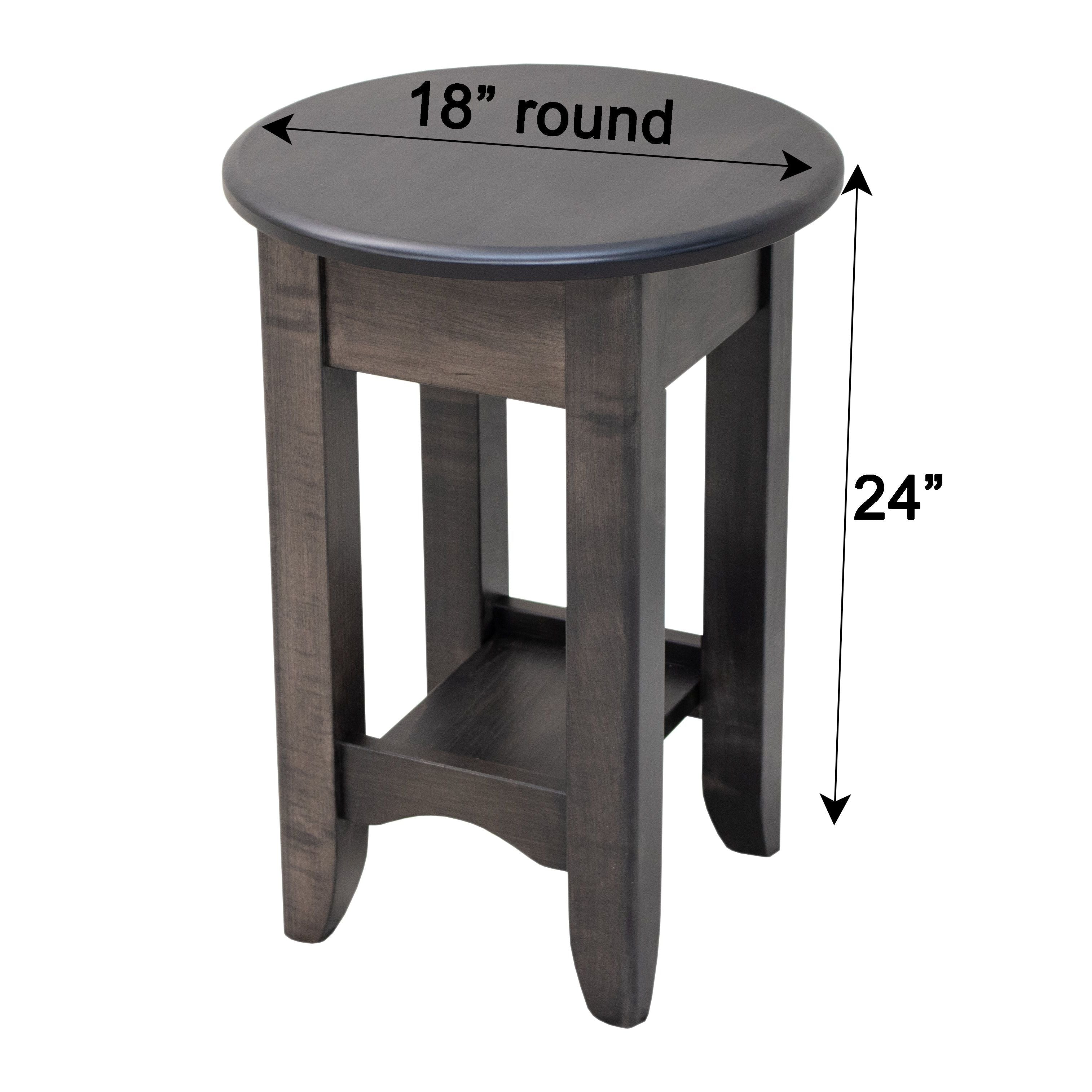 Austin Round Open End Table