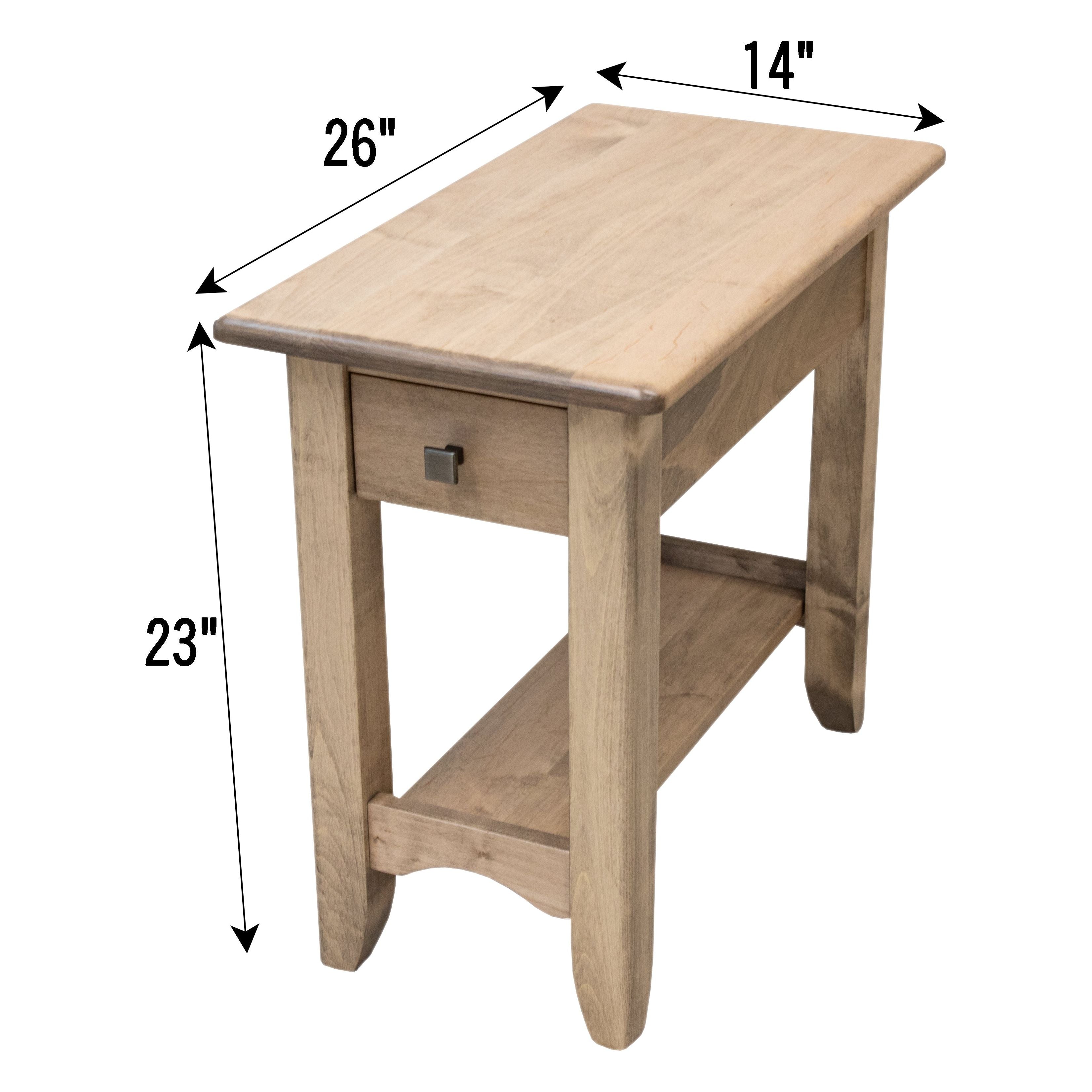 Austin Small Rectangle Open End Table