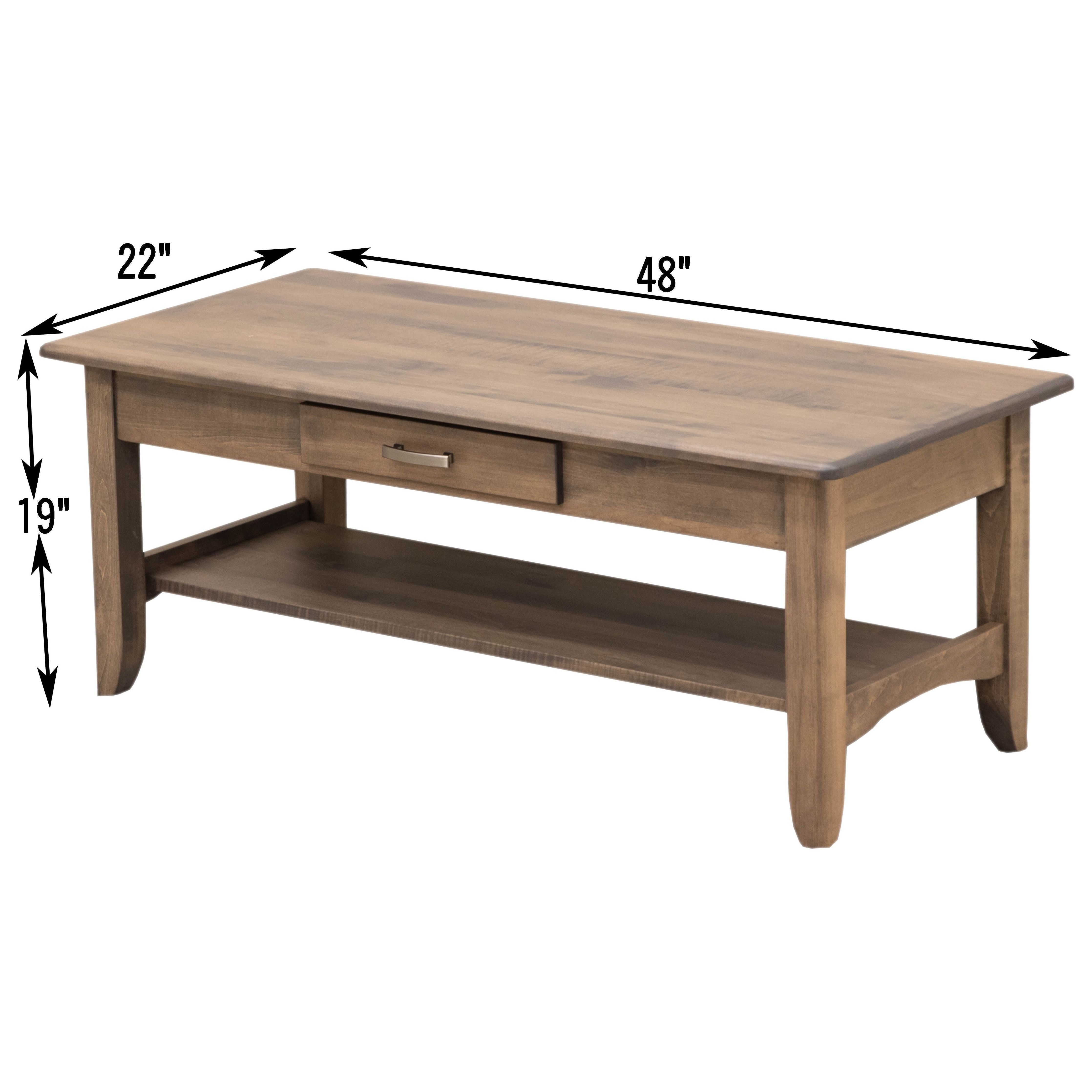 Austin Rectangle Open Coffee Table