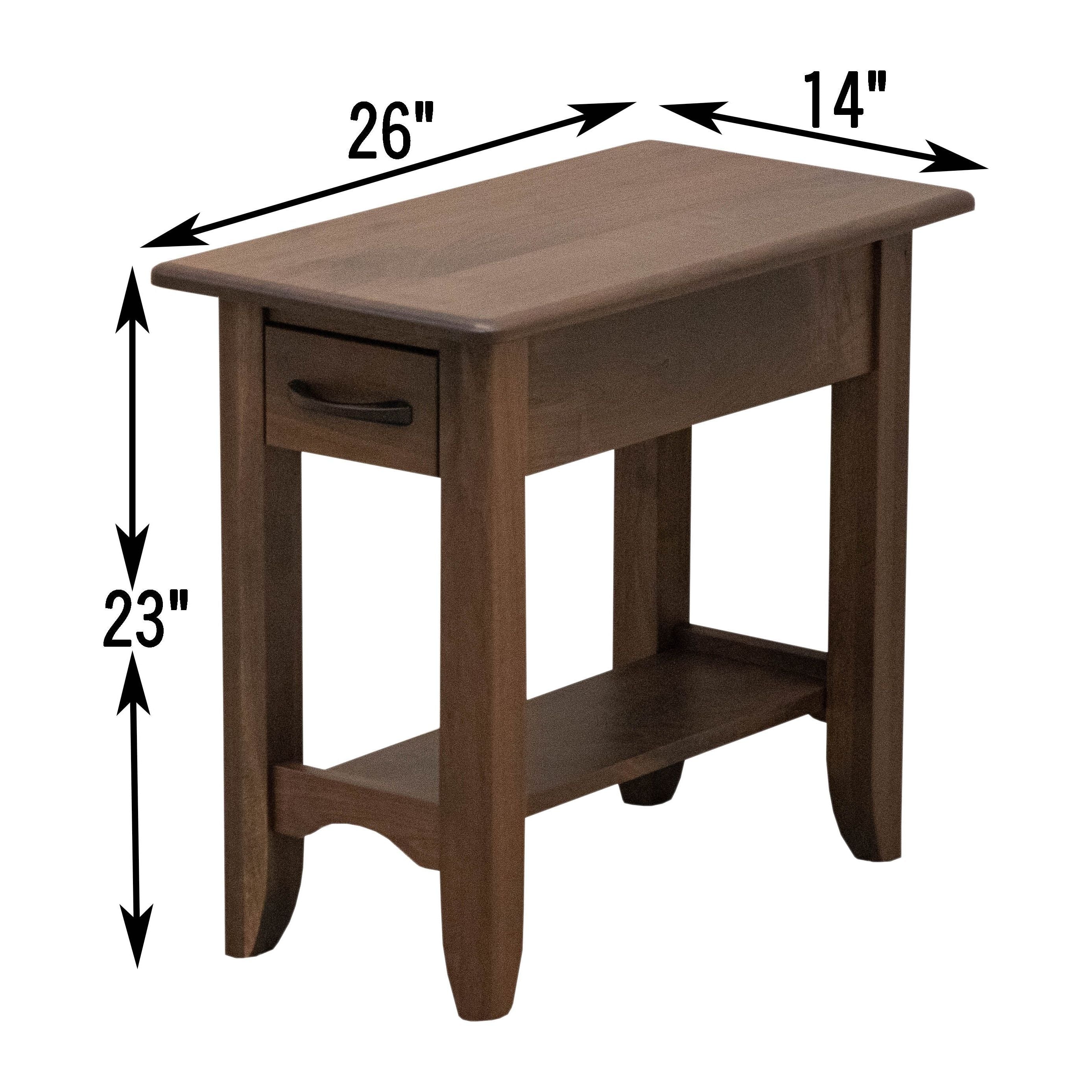 Austin Small Rectangle Open End Table