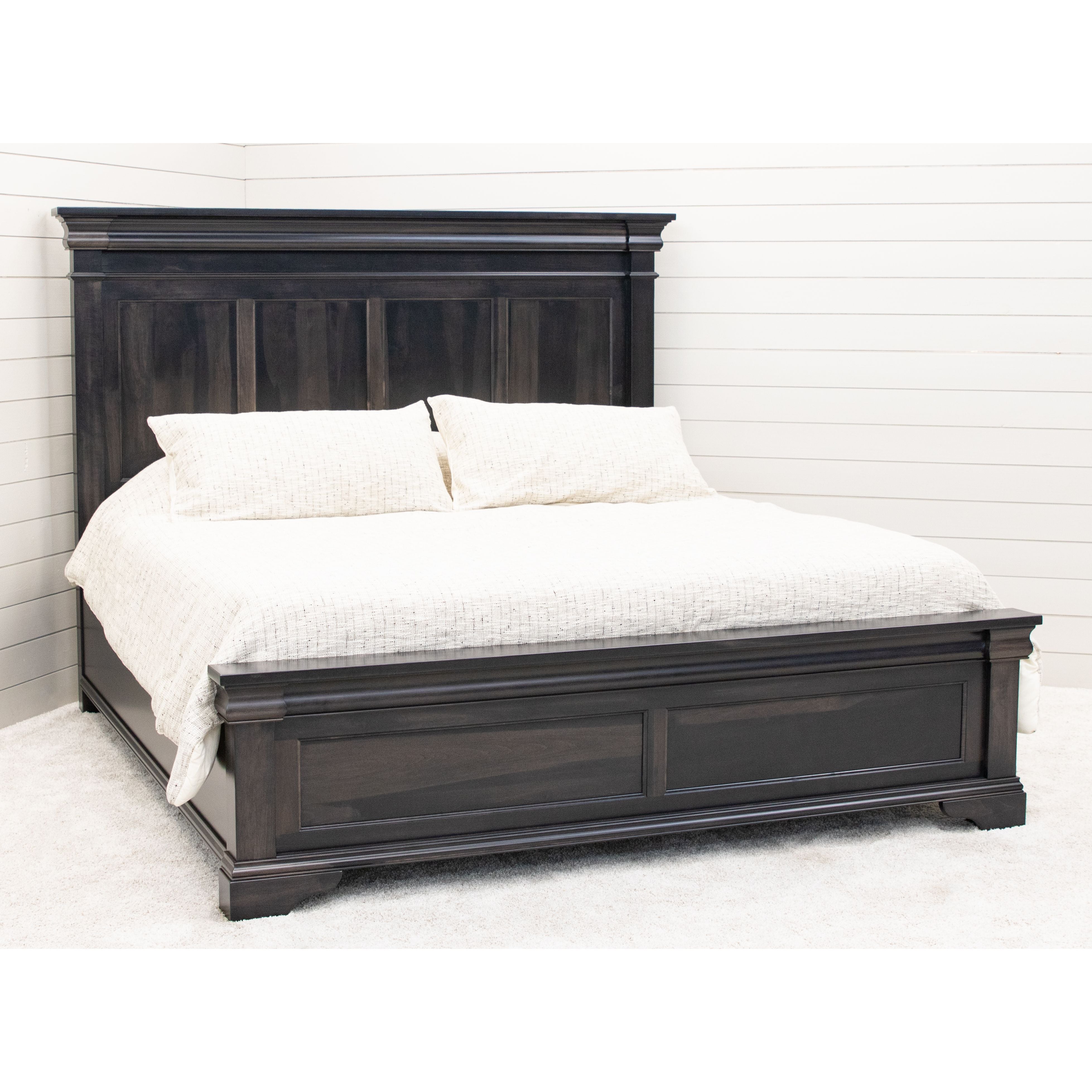 Belmont King Maple Wood Storage Platform Bed | DK