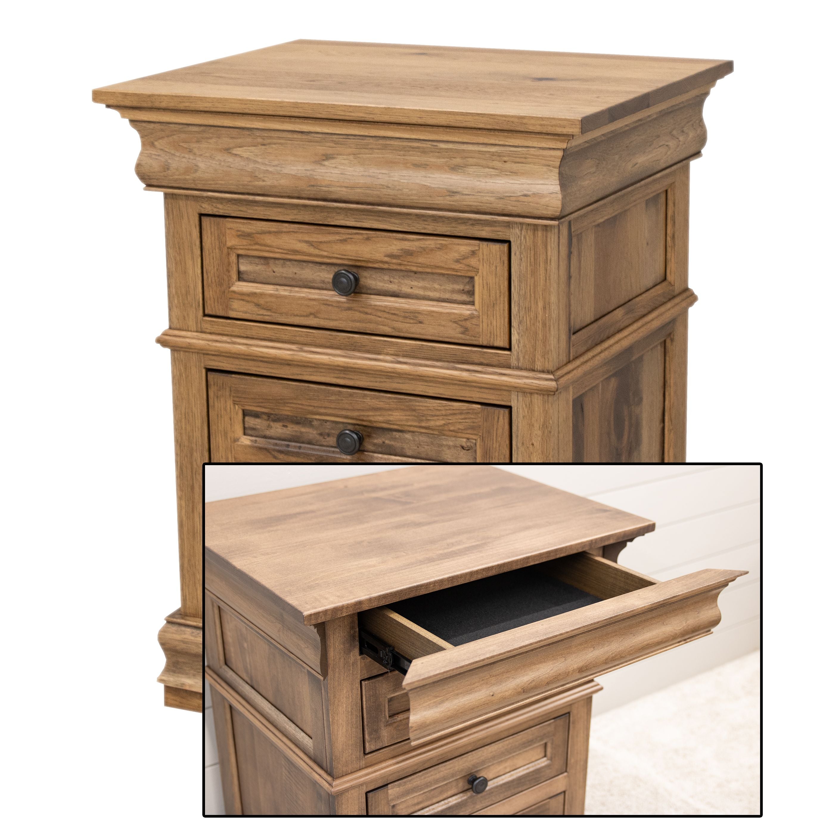 Belmont 3-Drawer Nightstand