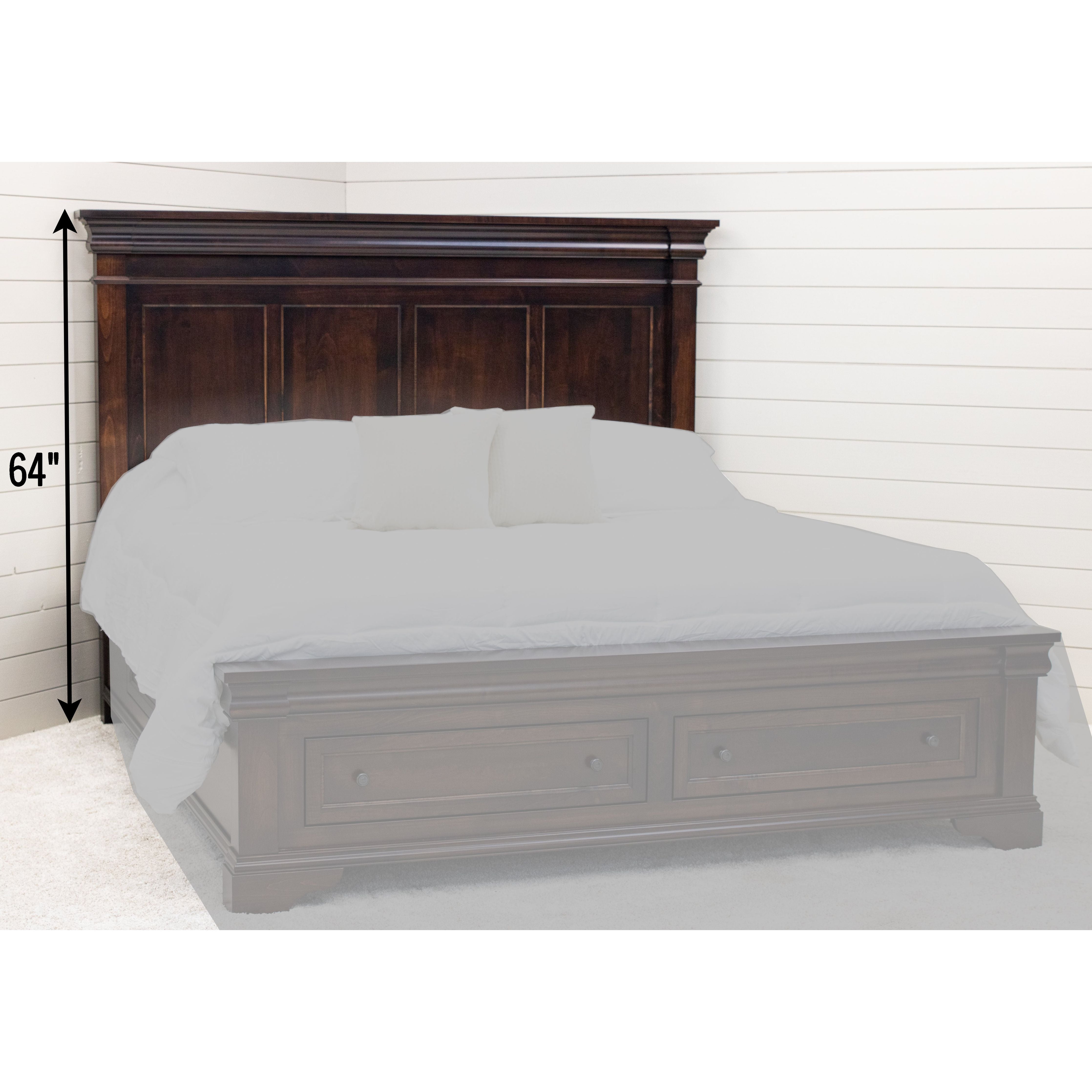 Belmont Solid Wood Headboard Only