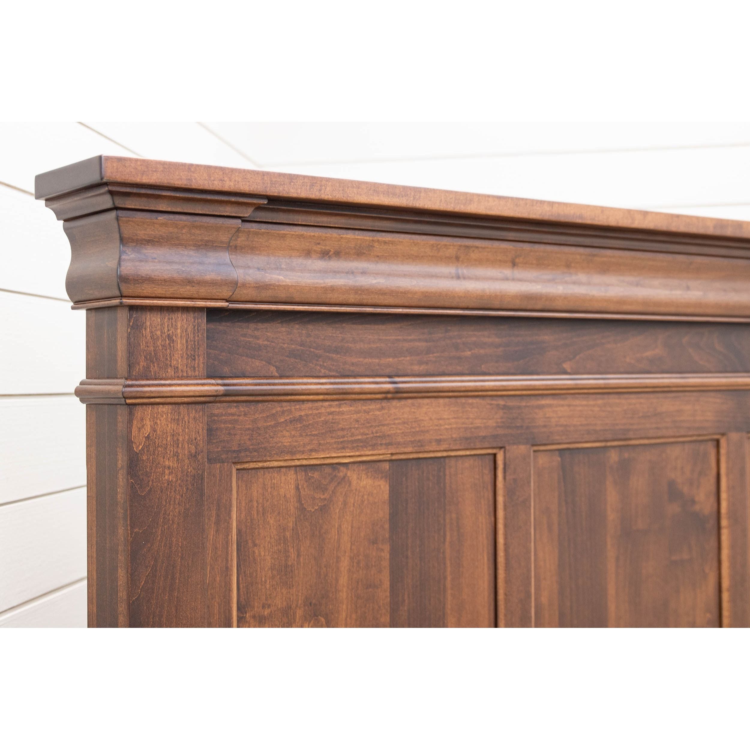Belmont Queen Maple Wood Storage Platform Bed | ASB