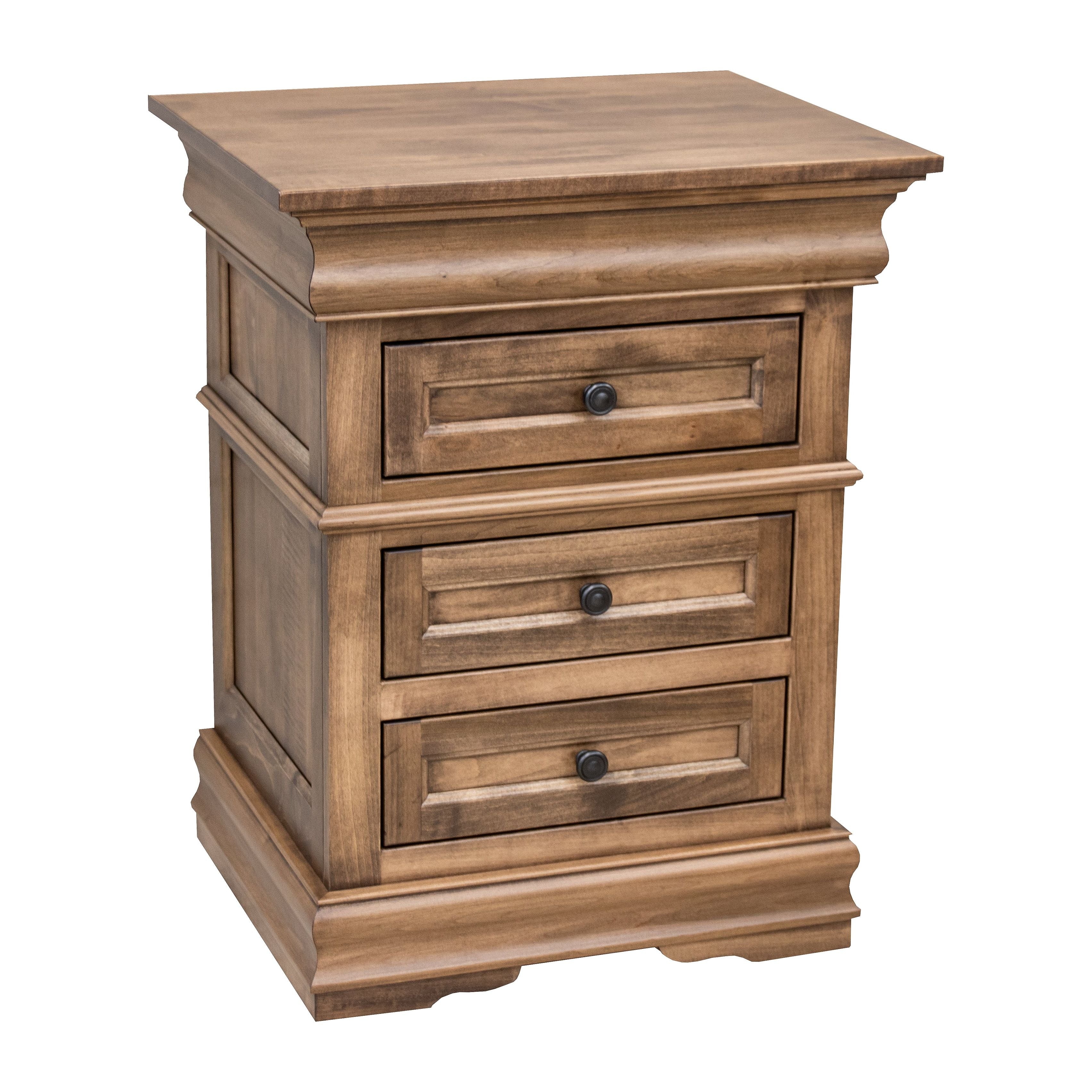 Belmont 3-Drawer Nightstand