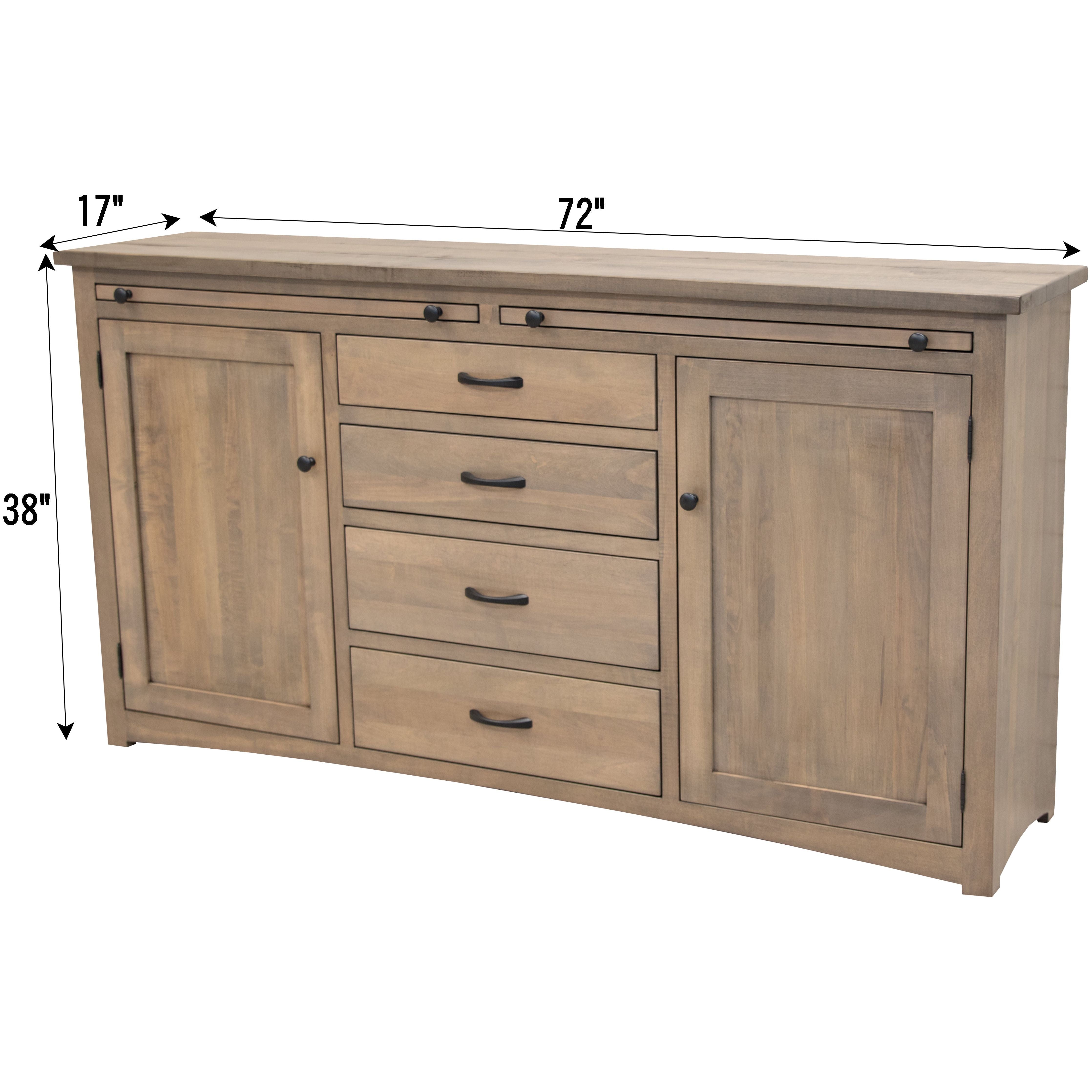 Berlin Maple Wood Buffet - 72" | DCD