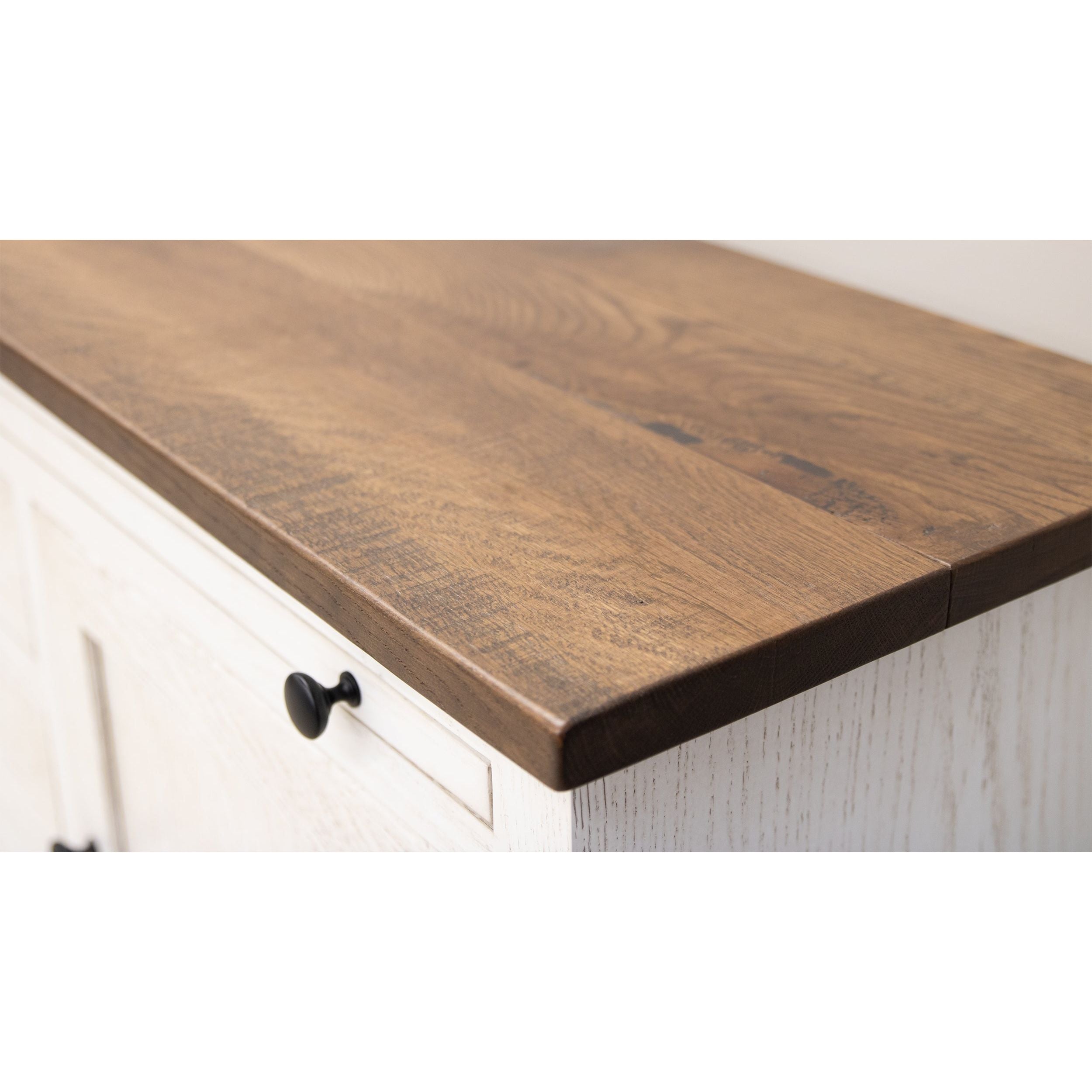Berlin White and Wood Buffet - 72" | CW&CO