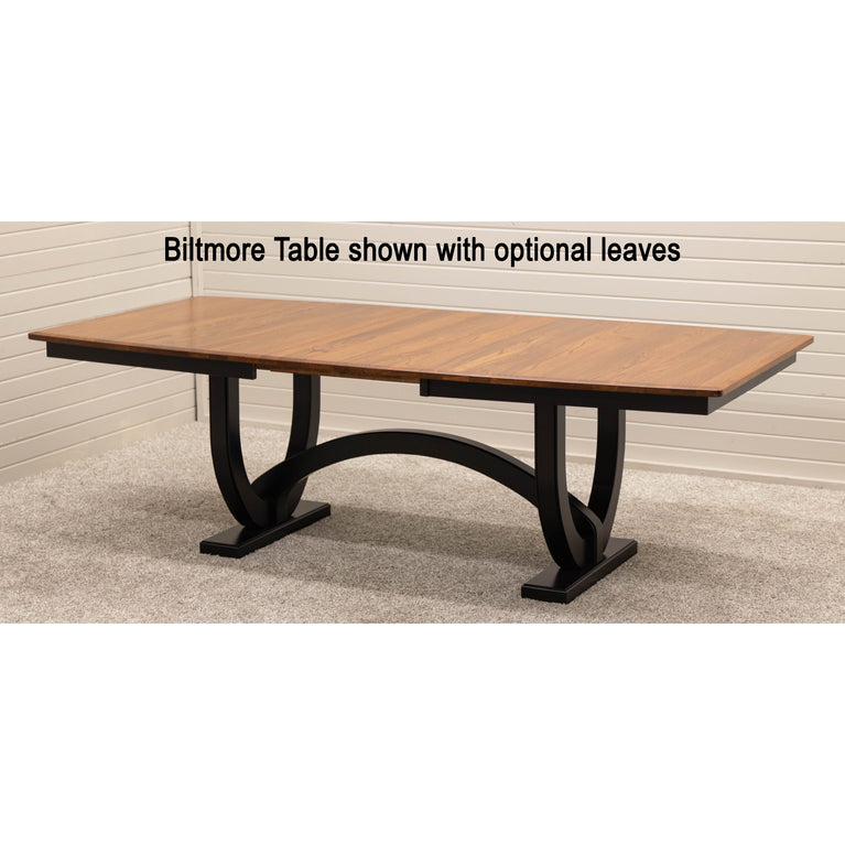 Biltmore Maple Wood Extending Dining Table | Rich Cherry Color