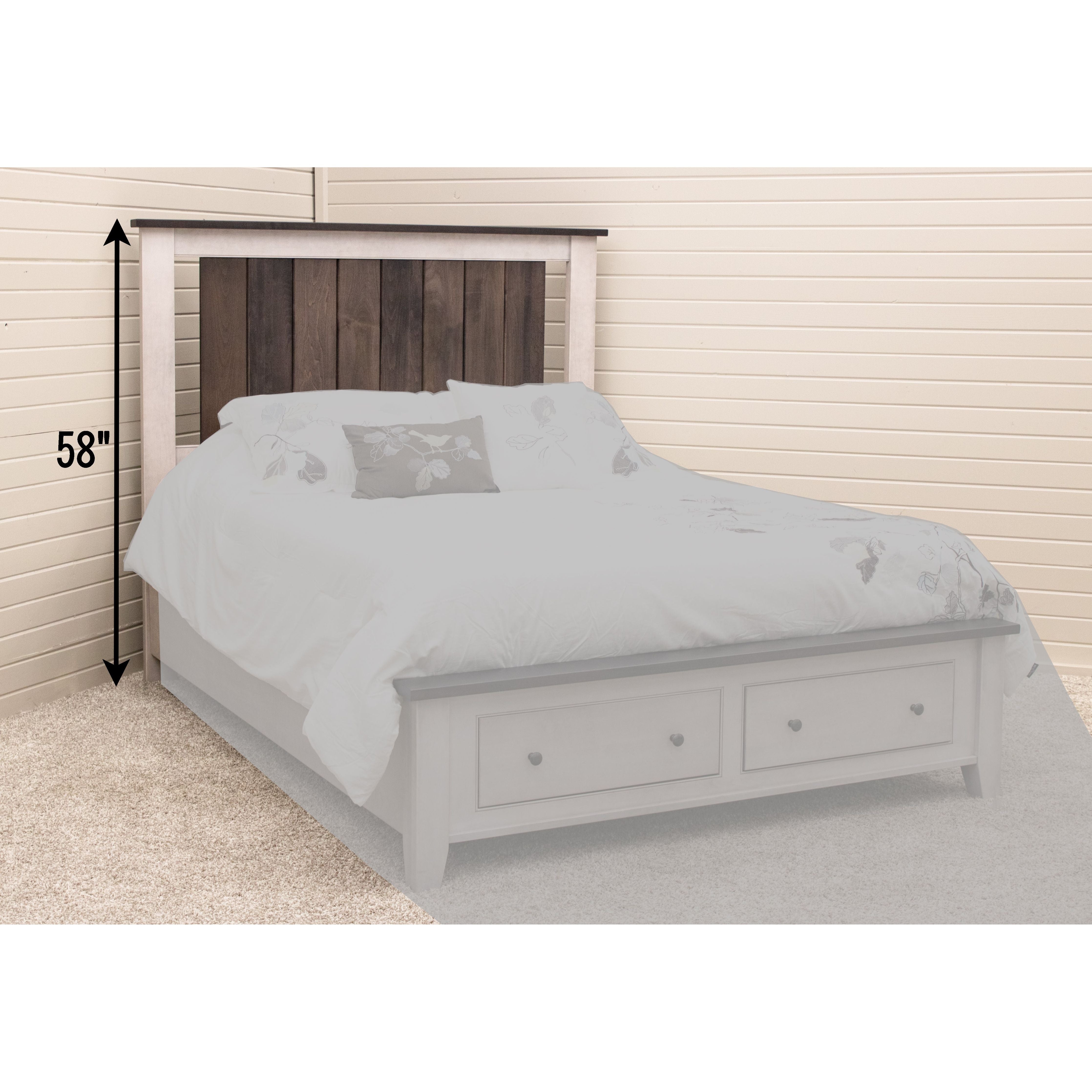 Cambria Solid Wood Headboard Only