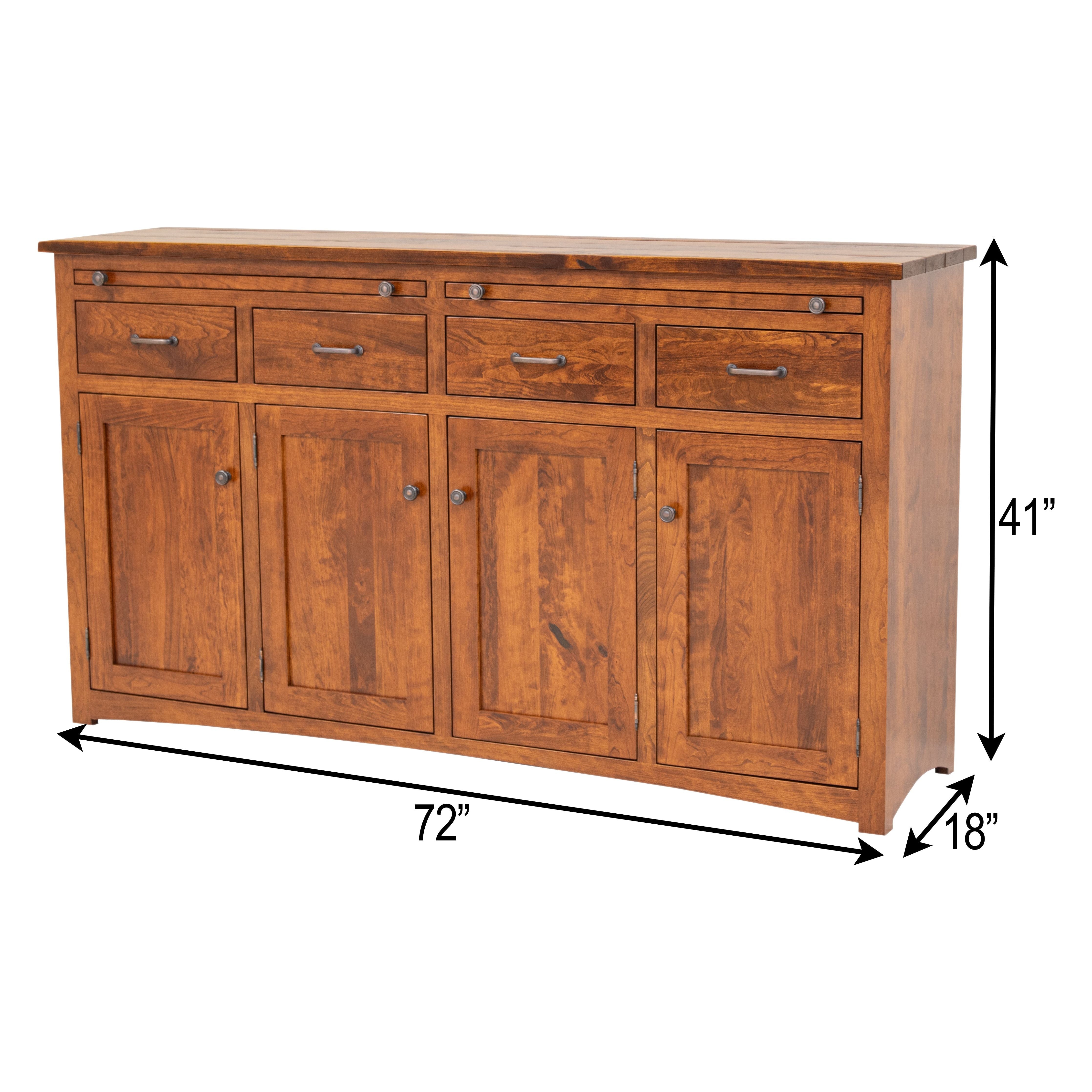 Carlisle Settler's Cherry Wood Buffet | MC