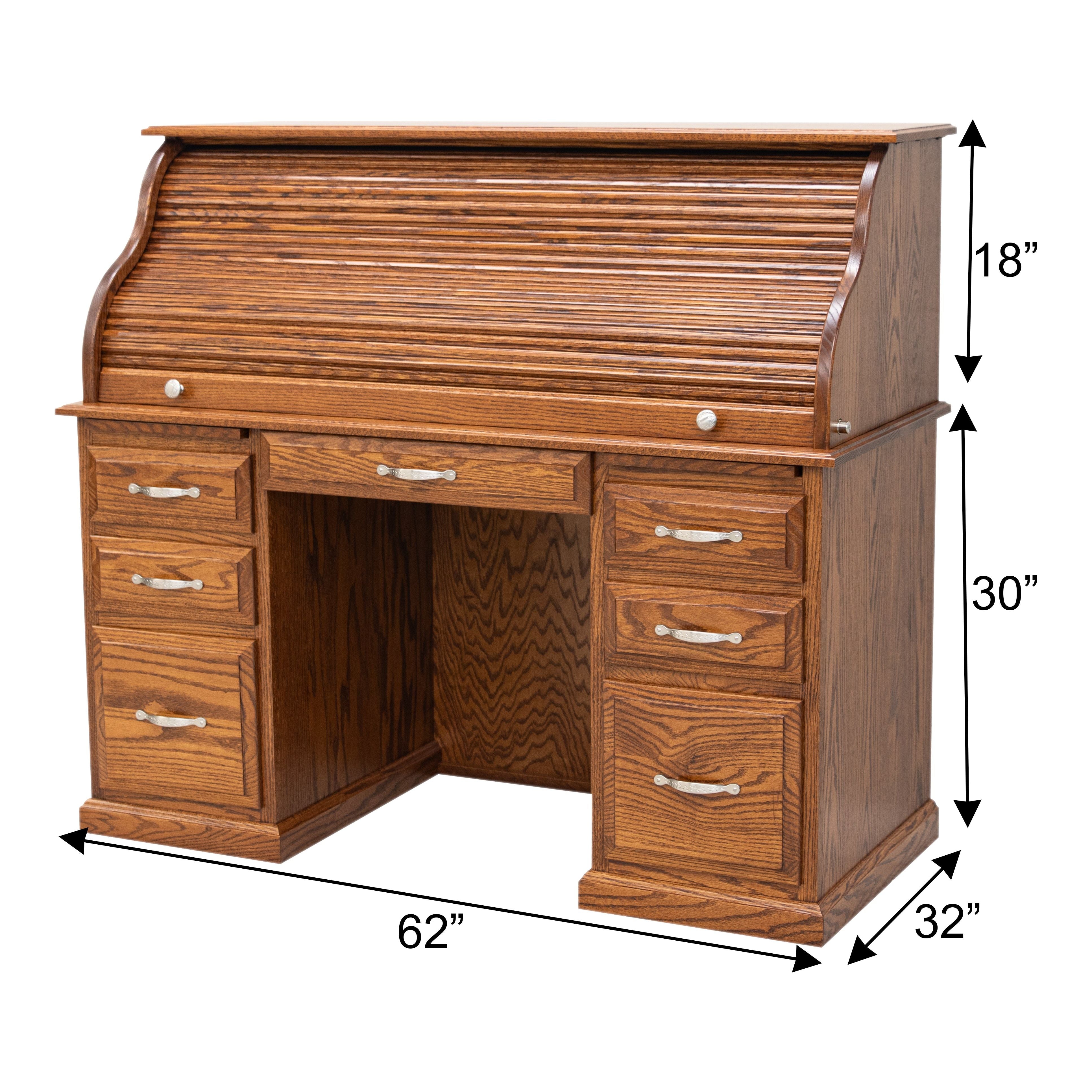 Conventional Rolltop Desk