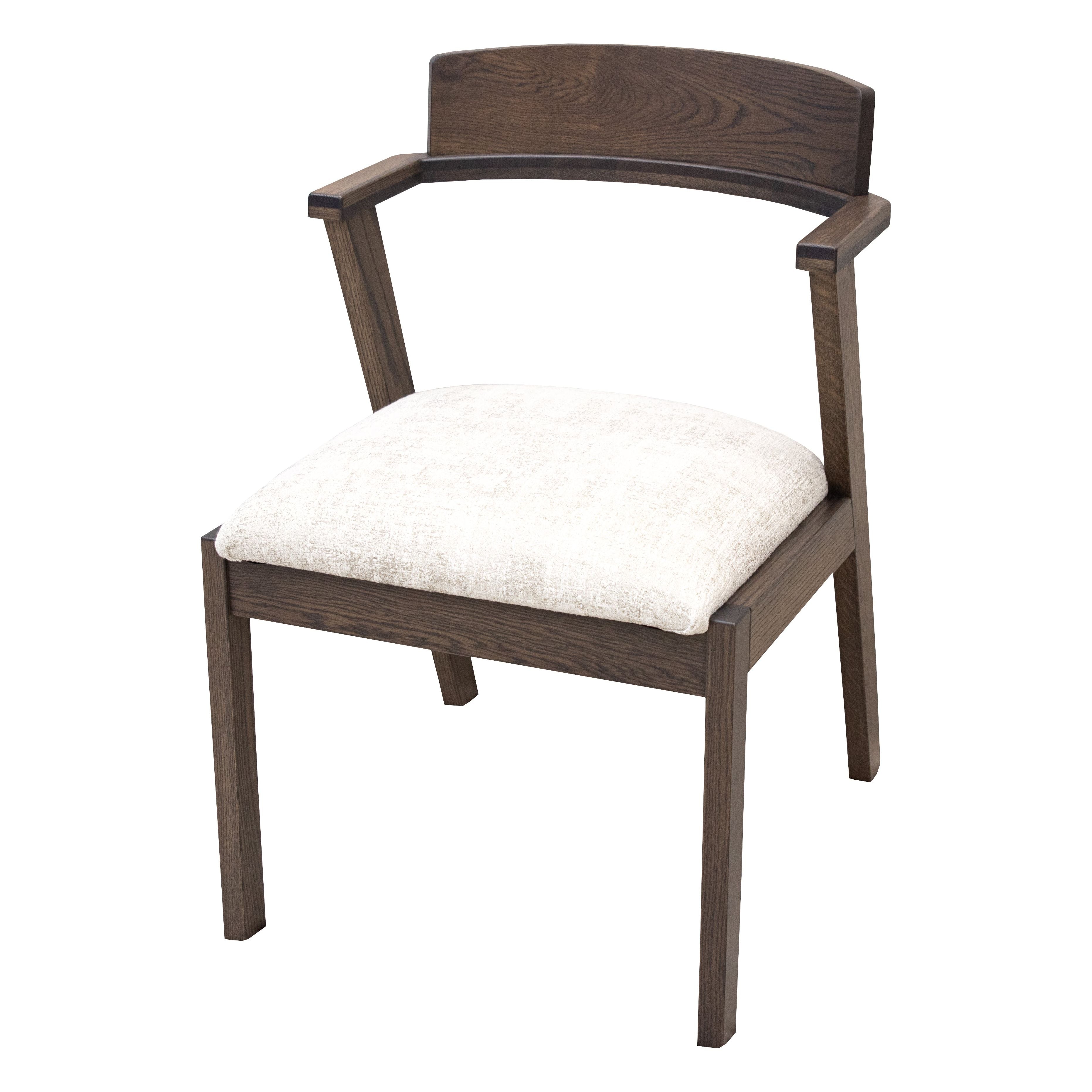 Cordelle Mid Century Dining Chair with Upholstered Seat