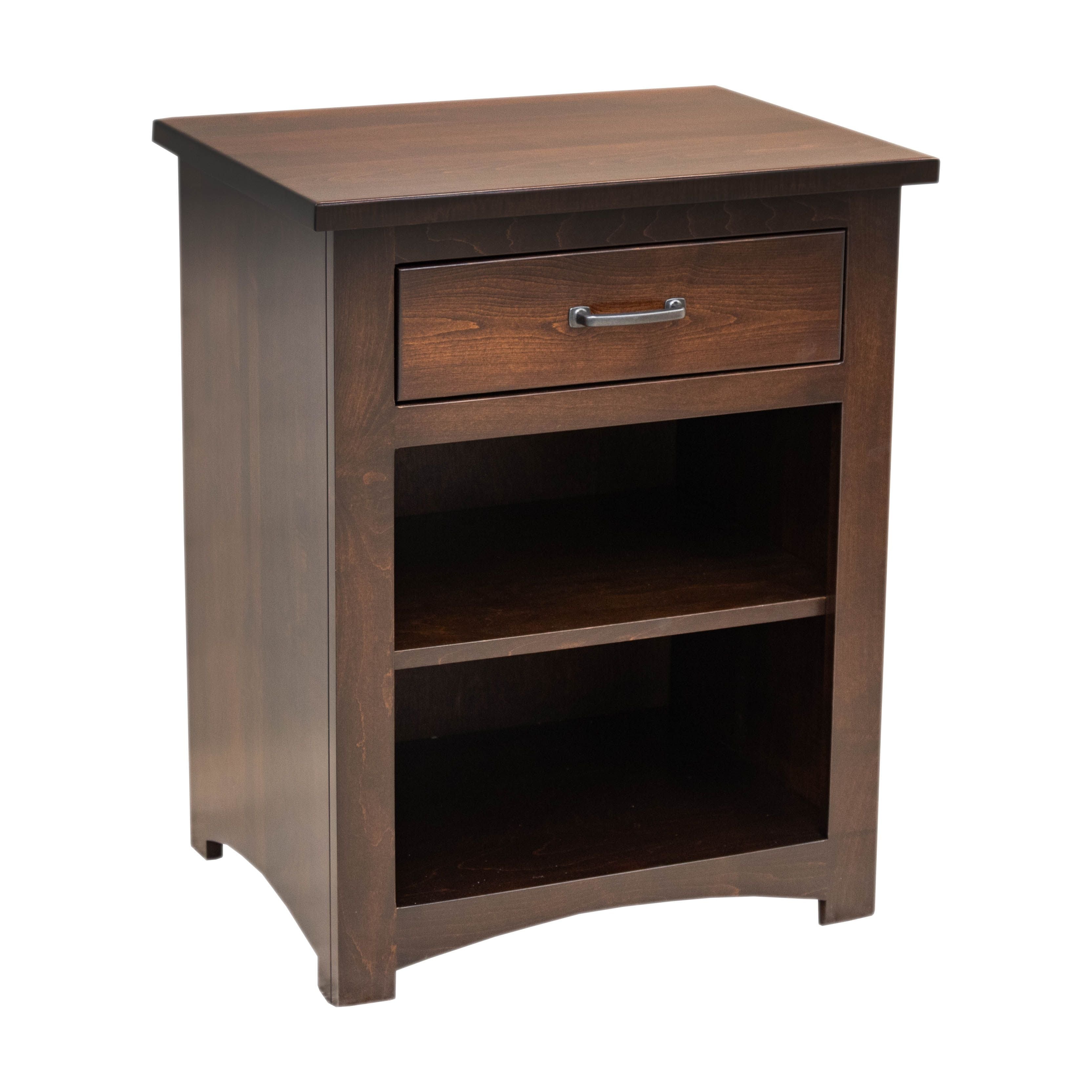 Weston 1-Drawer, Open Nightstand