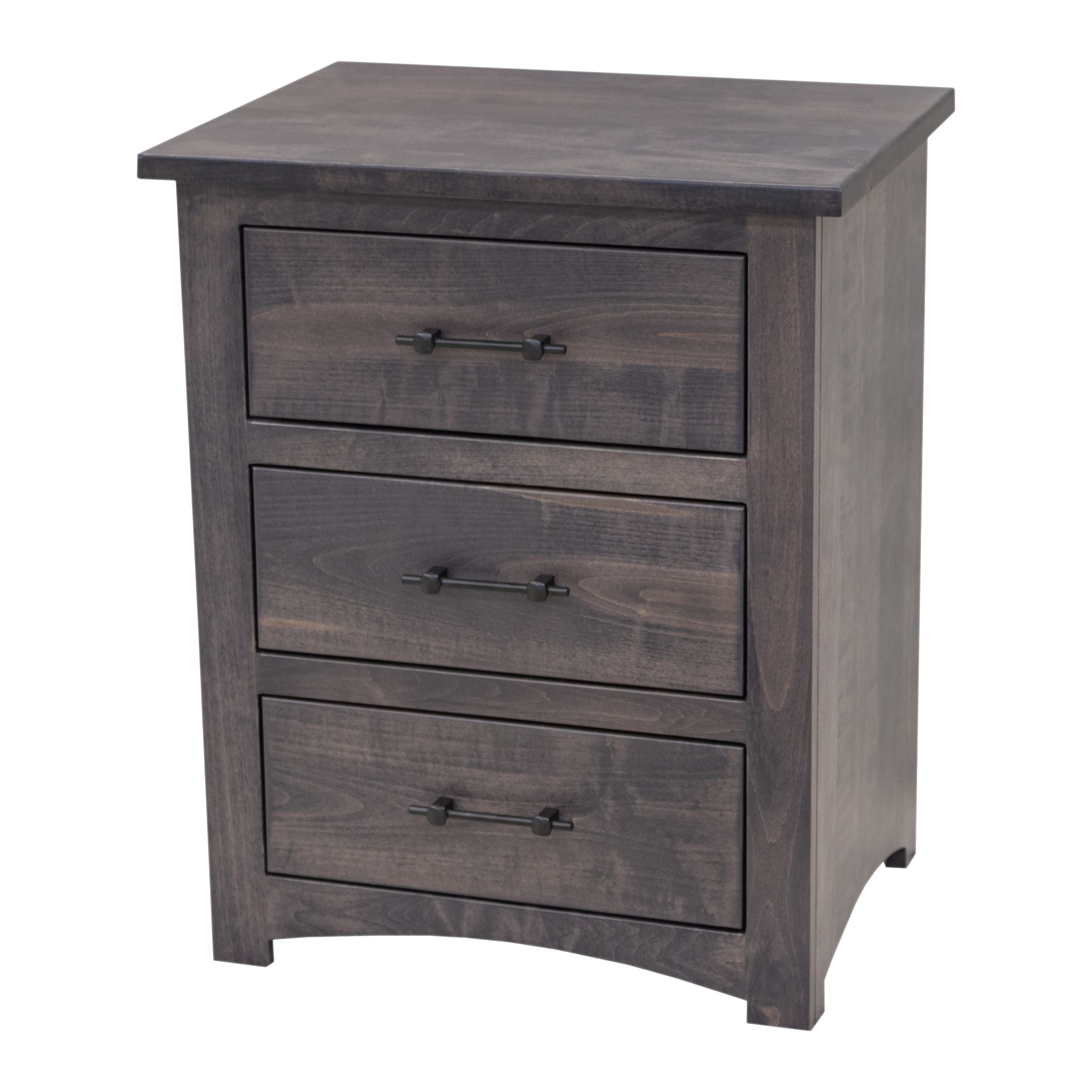 Weston 3-Drawer Nightstand