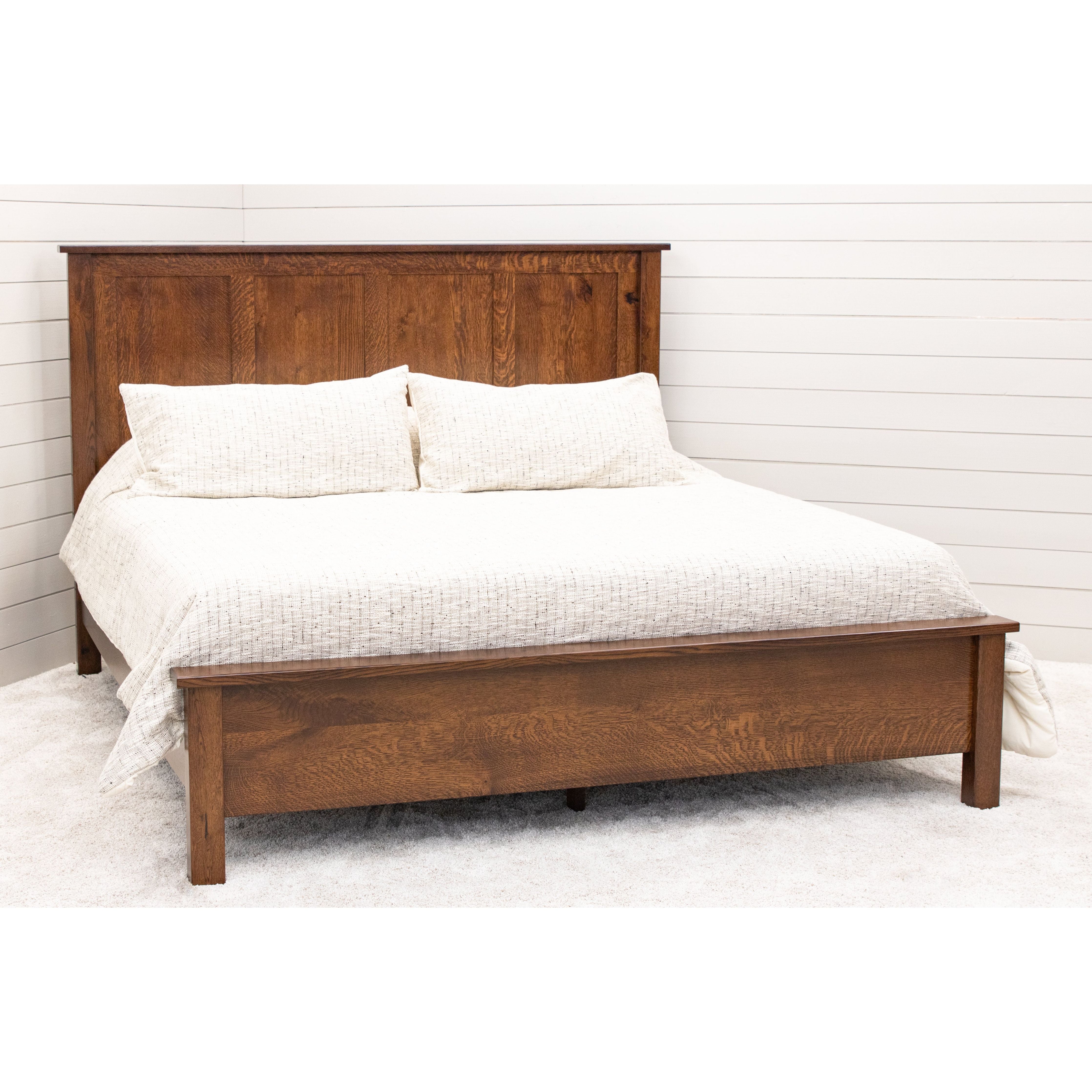 Weston Wood Panel Bed