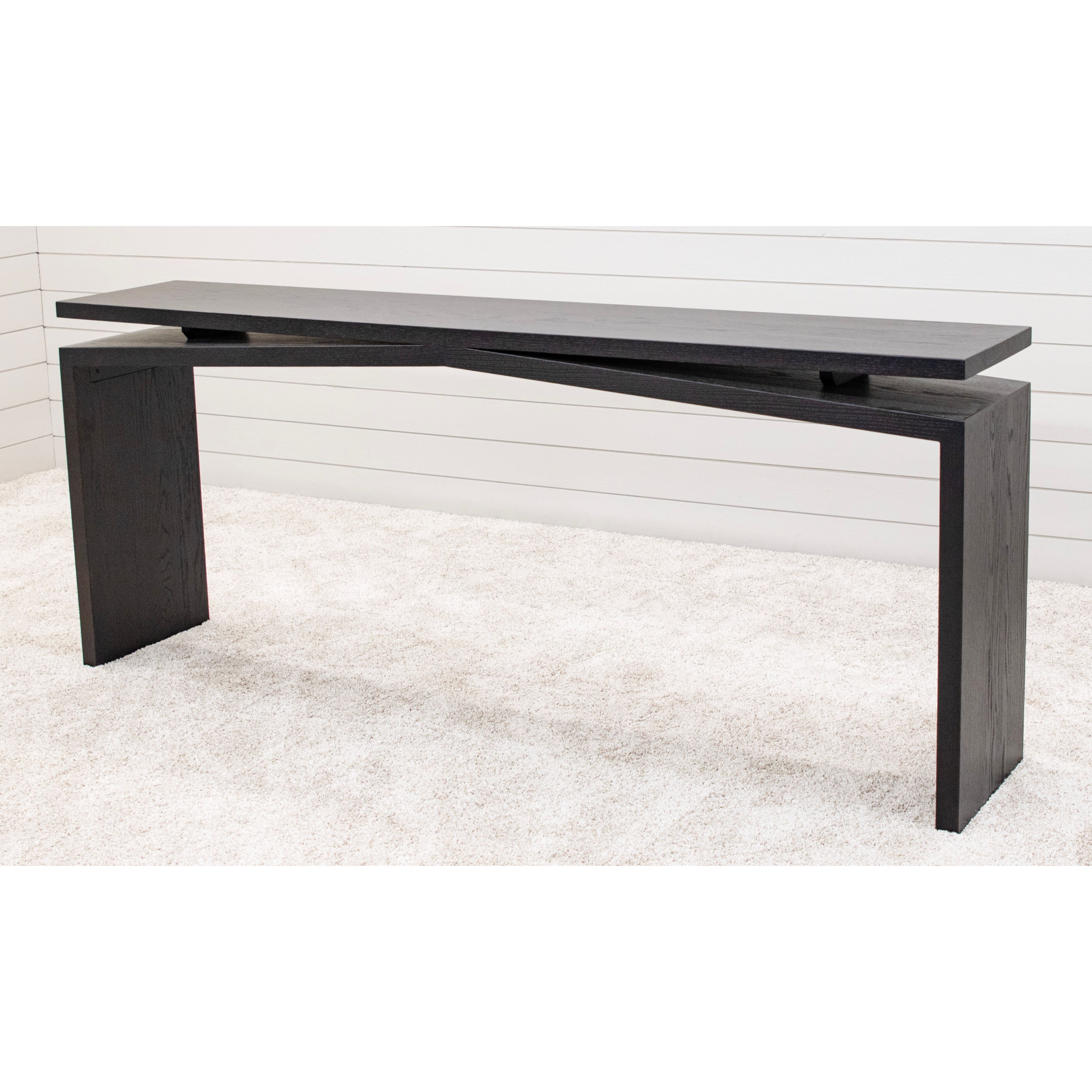 Modern Plank Sofa Table