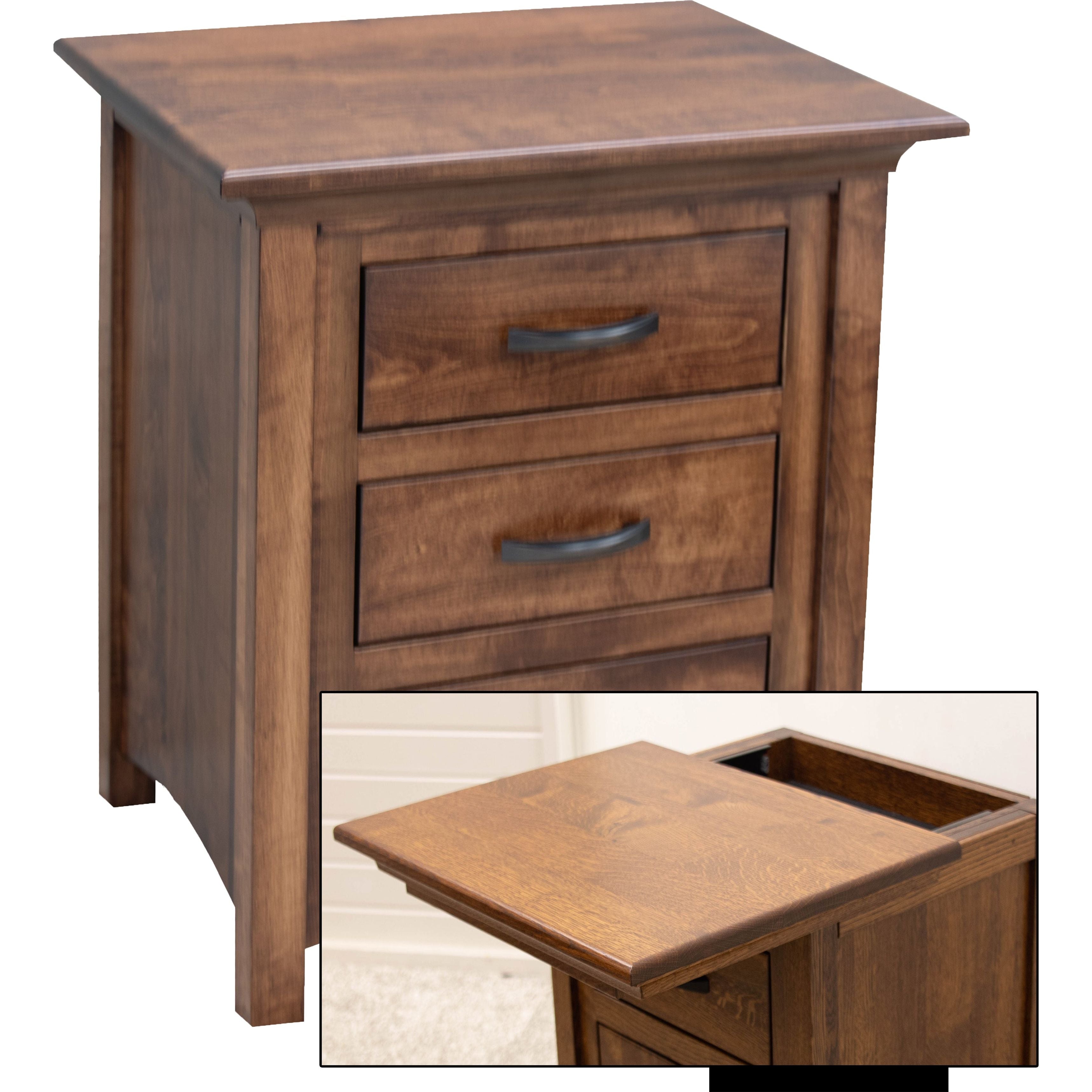 DCF Mission 3-Drawer Nightstand
