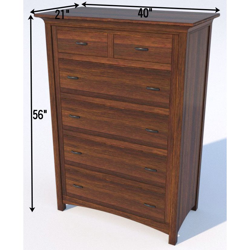 DCF Mission 6-Drawer Chest