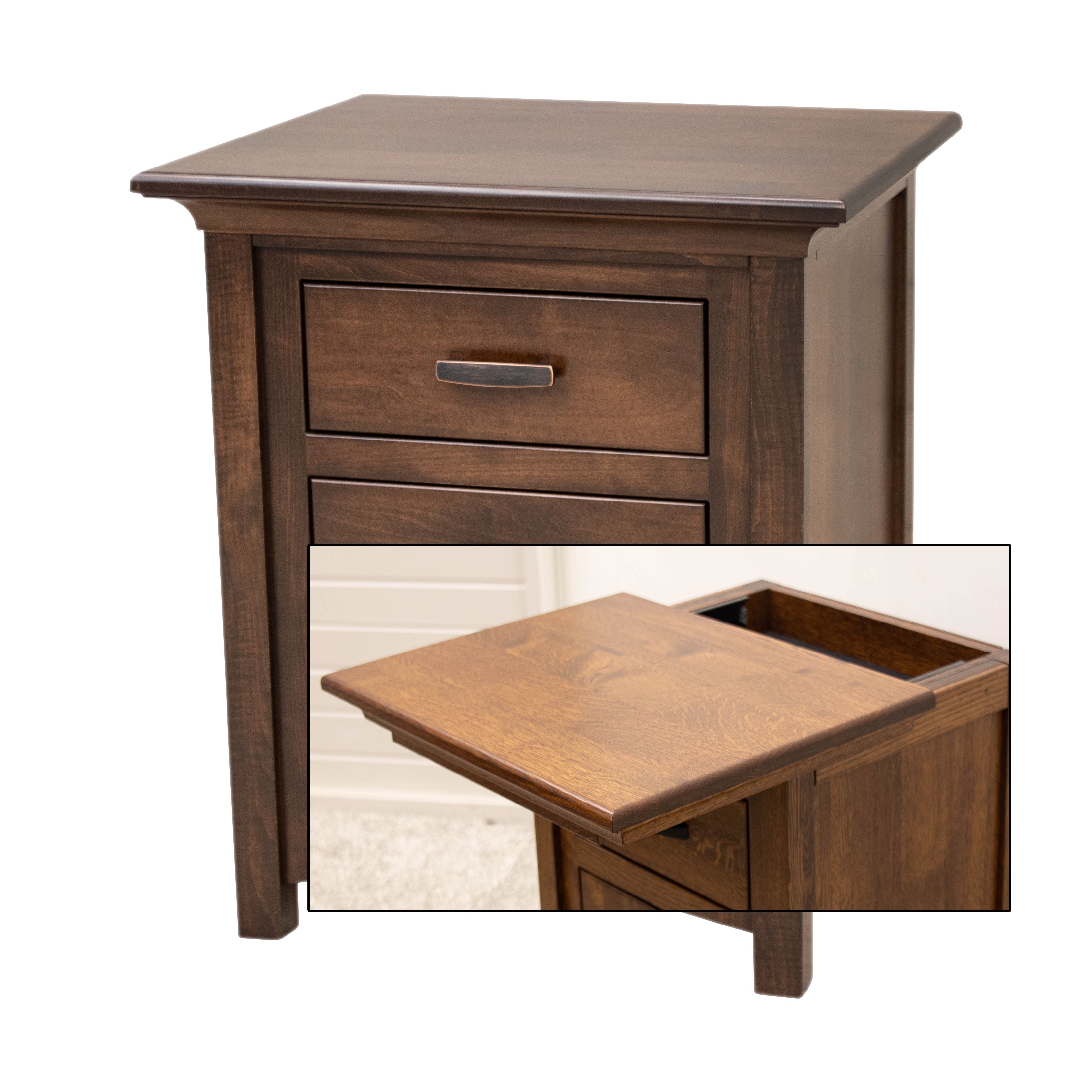DCF Mission 3-Drawer Nightstand